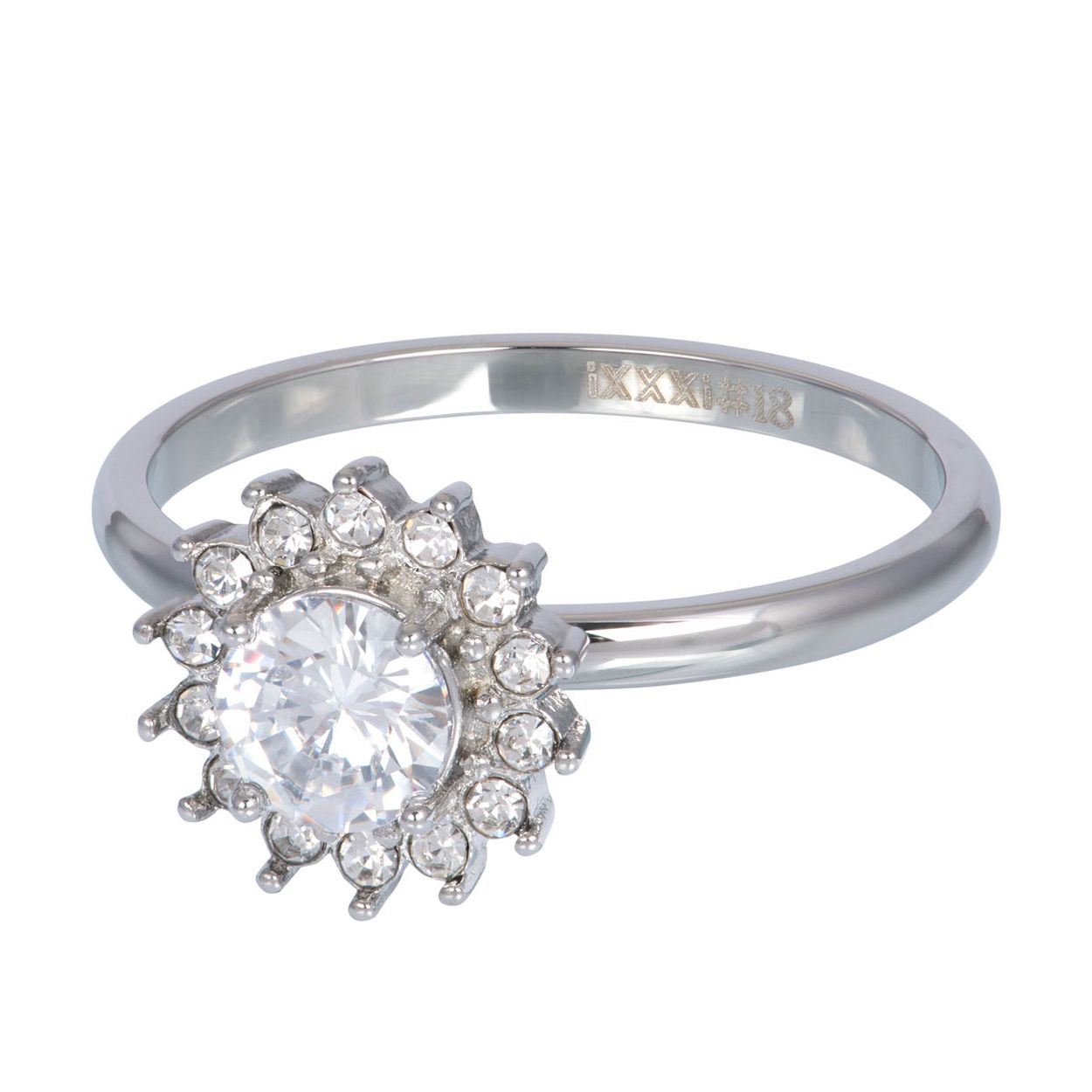 Deze ring is van het merk iXXXi. Het is een damessieraad gemaakt van zilver. De ring is zilver van kleur.
De verdere specificaties van de/het ring zijn als volgt:
Ringmaat: 16