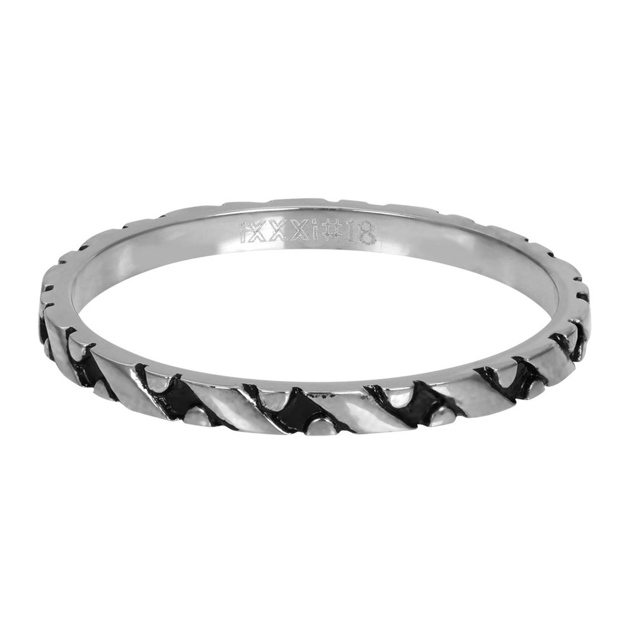 Dit is een zilverkleurige ring in maat 19 uit de collectie Dream