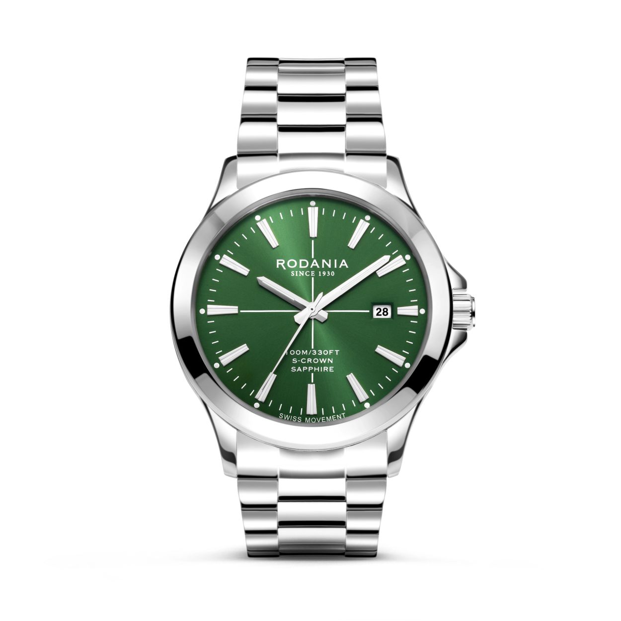 herenhorloge Verbier Cross met groene wijzerplaat, saffierglas, schroefkroon en 10ATM WR, model Verbier Cross. Op Rodania horloge zit 3 jaar garantie.

Inspired by the challenging alpine terrain of Verbier, the Verbier Cross collection reinvents its designs by incorporating a stylish cross motif, giving it a fresh and distinctive aesthetic.