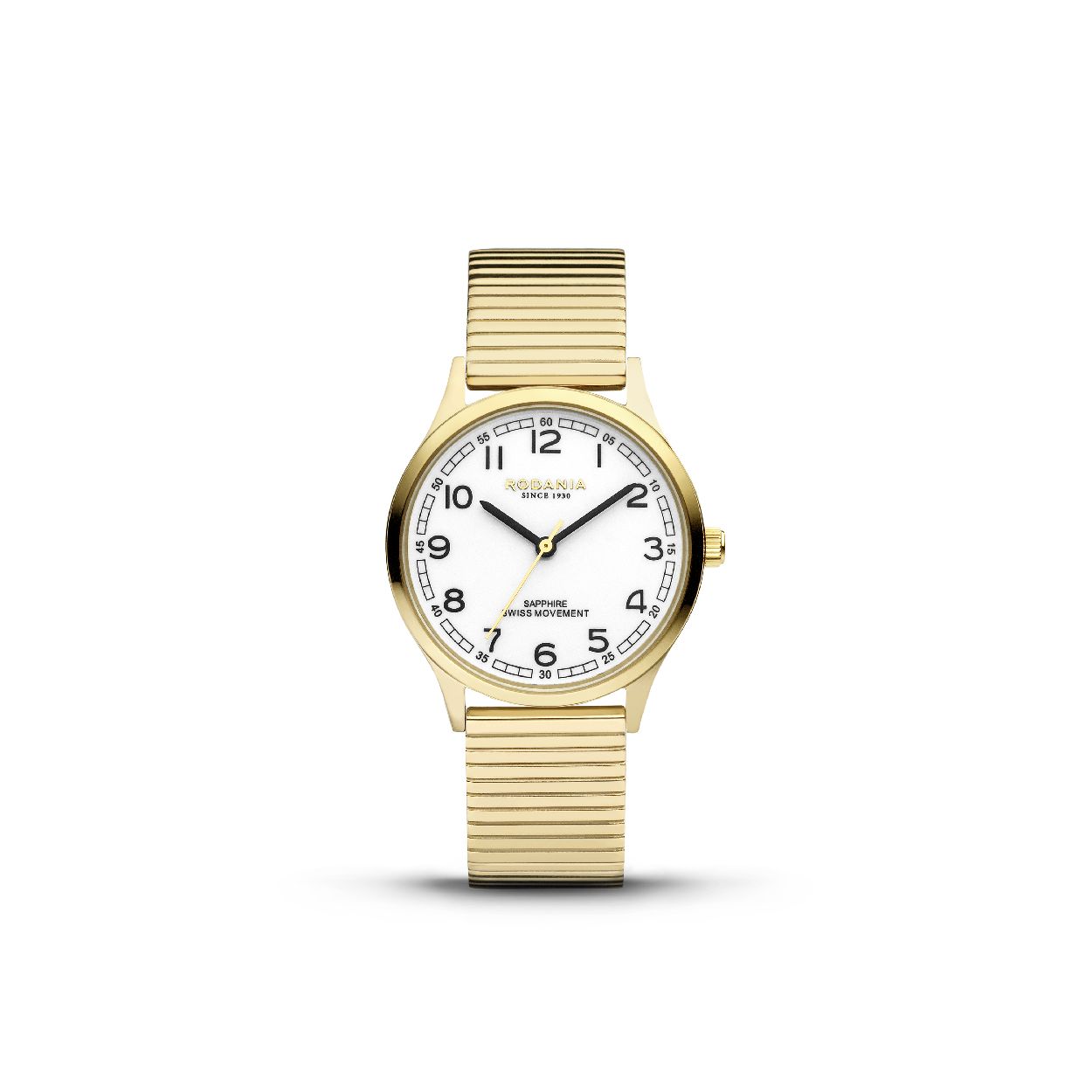 Dit dameshorloge is van het merk Rodania. Het is een analoog horloge met een band van edelstaal. De diameter van de kast is32 mm.
De verdere specificaties van het horloge zijn als volgt:
Glassoort: saffier
Waterdichtheid: 5 ATM
Techniek: quartz