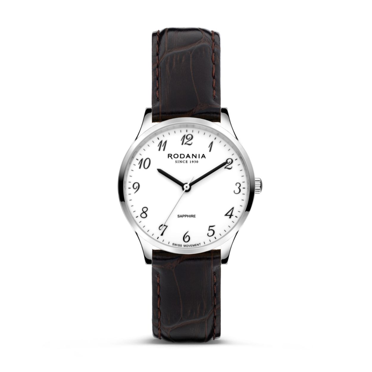 Dit is een dameshorloge van het merk Rodania