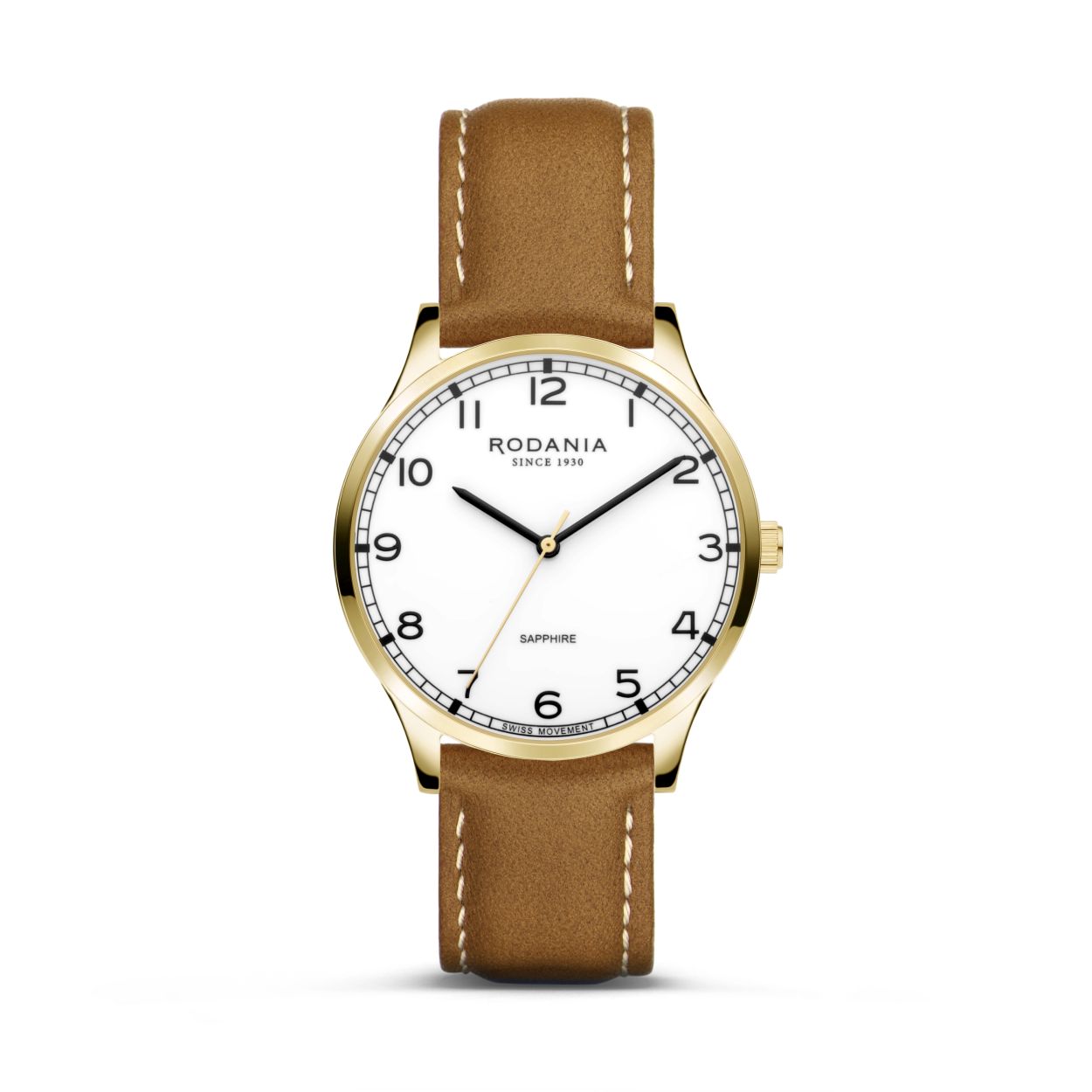 Dit is een unisexhorloge van het merk Rodania