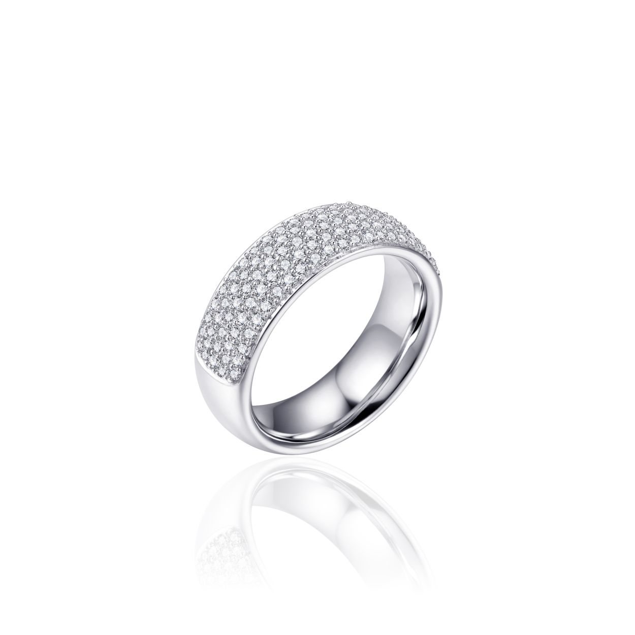 Deze prachtige zilveren ring van het huismerk is voorzien van een sprankelende zirkonia steen. De ring heeft een elegante uitstraling en is perfect om dagelijks te dragen of voor speciale gelegenheden. Combineer het met andere zilveren sieraden voor een complete look. Maak je outfit compleet met deze schitterende ring!