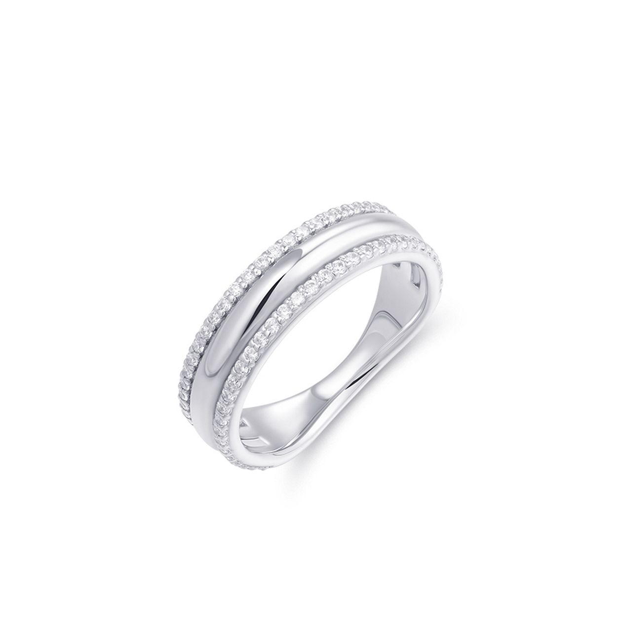 Deze ring is van het merk Gisser. Het is een damessieraad gemaakt van zilver. De ring is zilver van kleur.
De verdere specificaties van de ring is als volgt:
Ringmaat: 56
