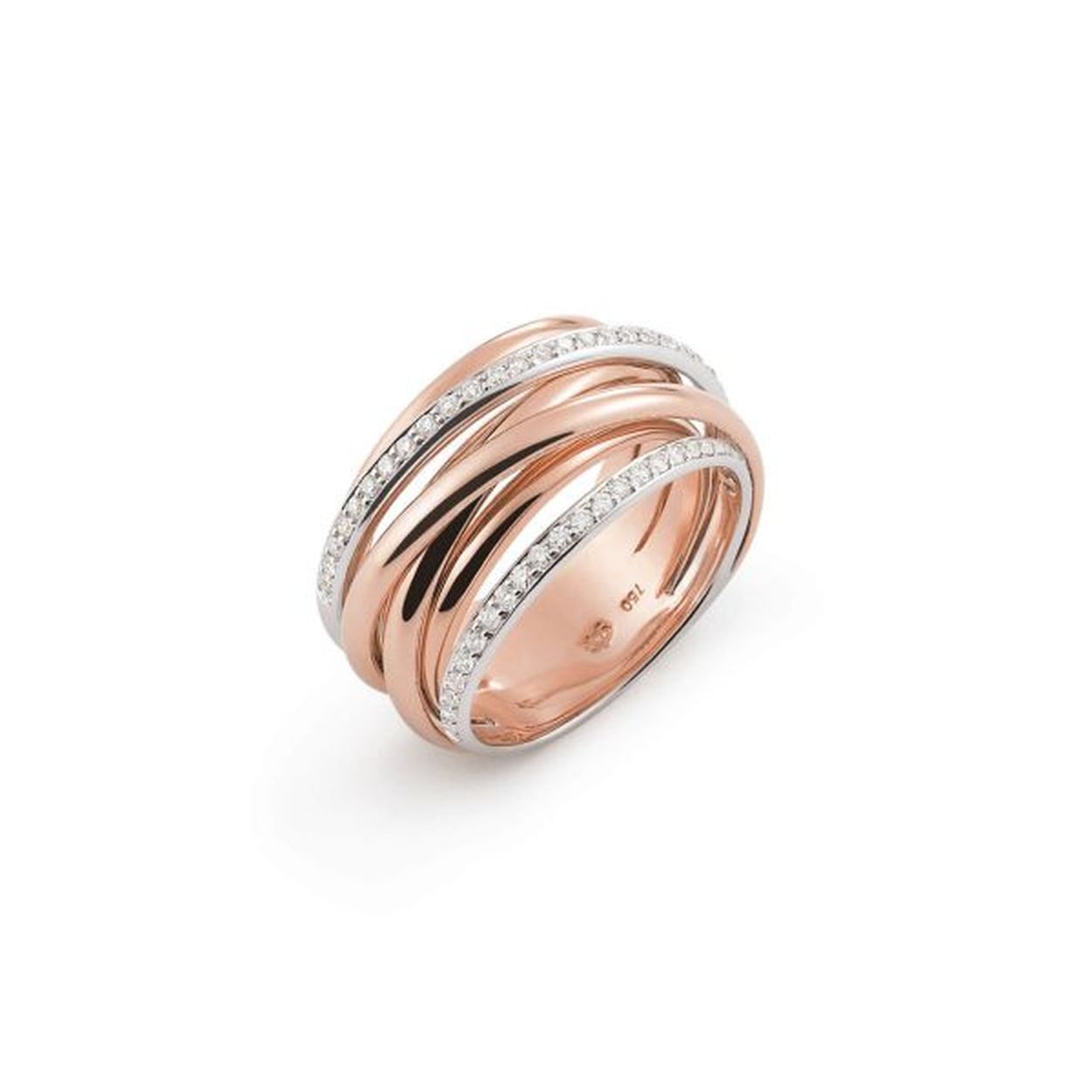 Deze prachtige 18krt rosegouden ring uit de Serenata lijn van Al Coro is voorzien van 51 diamanten, 0,44crt SI G. De ringmaat is 55 ( 17 1/2 ). Heeft u een andere maat, neem dan gerust contact met ons op.

Al Coro is een Italiaans juwelenmerk dat sinds 1999 de meest exclusieve juwelen maakt. De sieraden staan voor eeuwige elegantie en geluk, perfect om elk speciaal moment te vieren. Het sieradenhuis laat zich leiden door de volgende moto: ‘’Jewellery doesn’t show what you have, but who you are”.

Daily luxury!
Rijen met diamanten vermengen zich met 18 karaats goud tot een gedenkwaardig sieraad met een ongeëvenaarde sprankeling.
