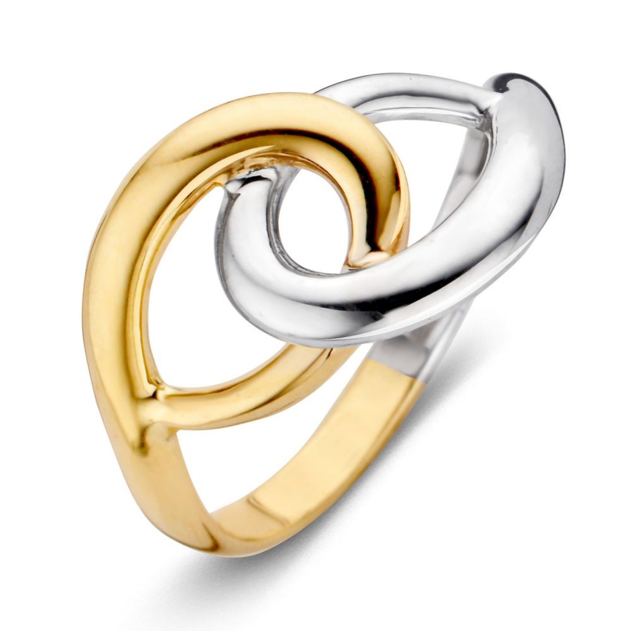 Ring bicolor Maat 54
