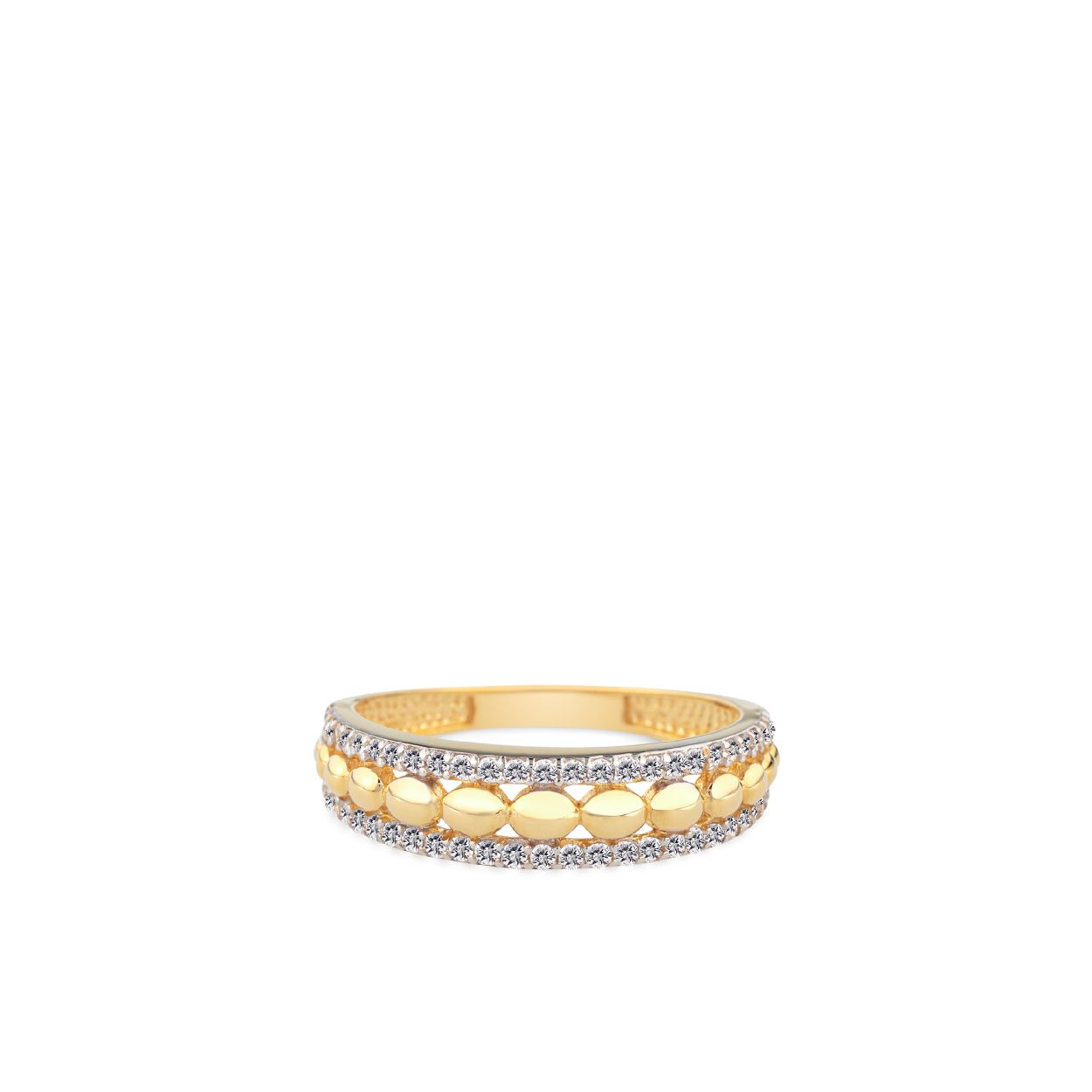 Deze ring is van het merk Swing Jewels. Het is een damessieraad gemaakt van goud, 14 karaat, (legering: 0.585). De ring is witgoud van kleur.
De verdere specificaties van de ring zijn als volgt:
Breedte (mm): 37
Lengte (mm): 54
Hoogte (mm): 5.2