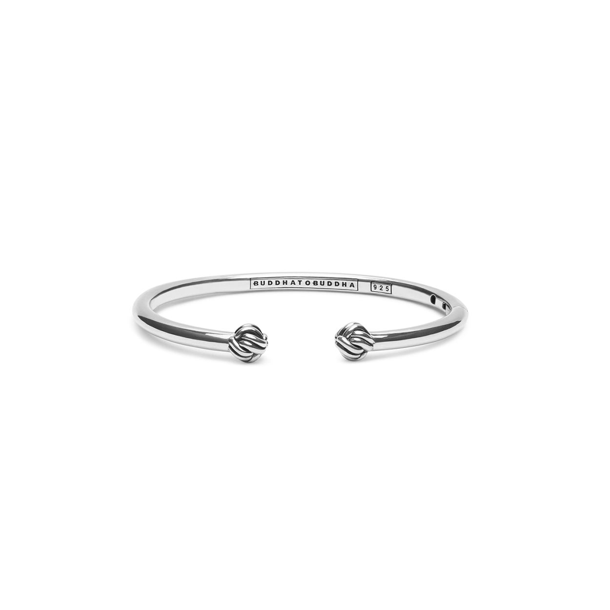 Buddha to Buddha 011 E - REFINED KATJA BANGLE silver
