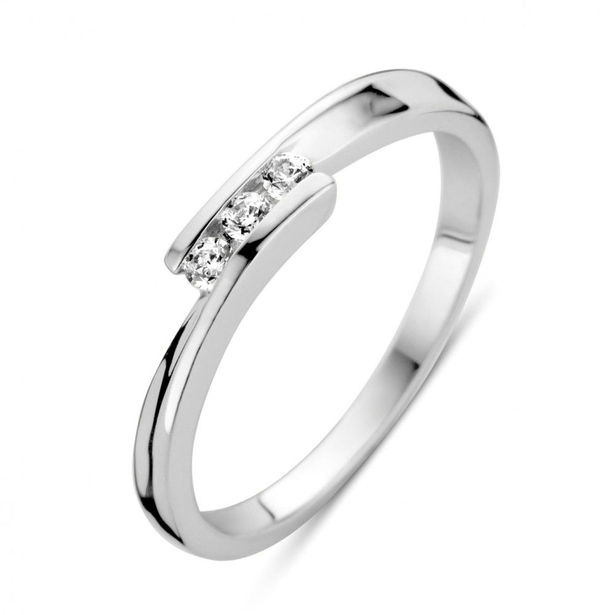 Excellent Jewelry 14kt witgoud