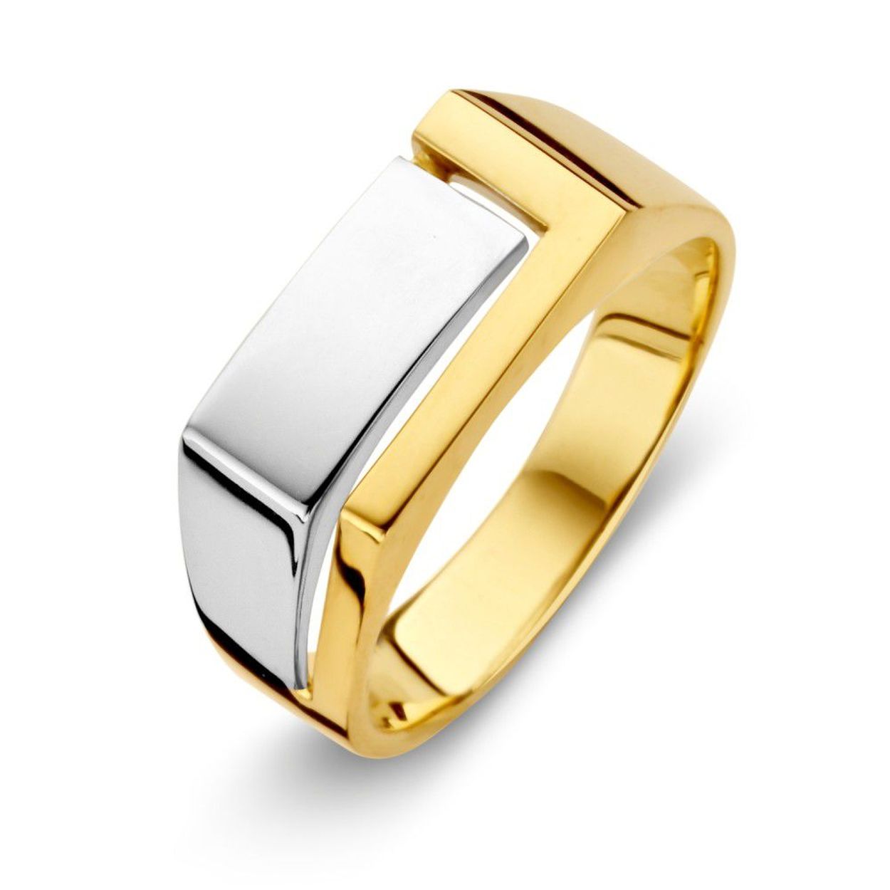 Ring bicolor Maat 63