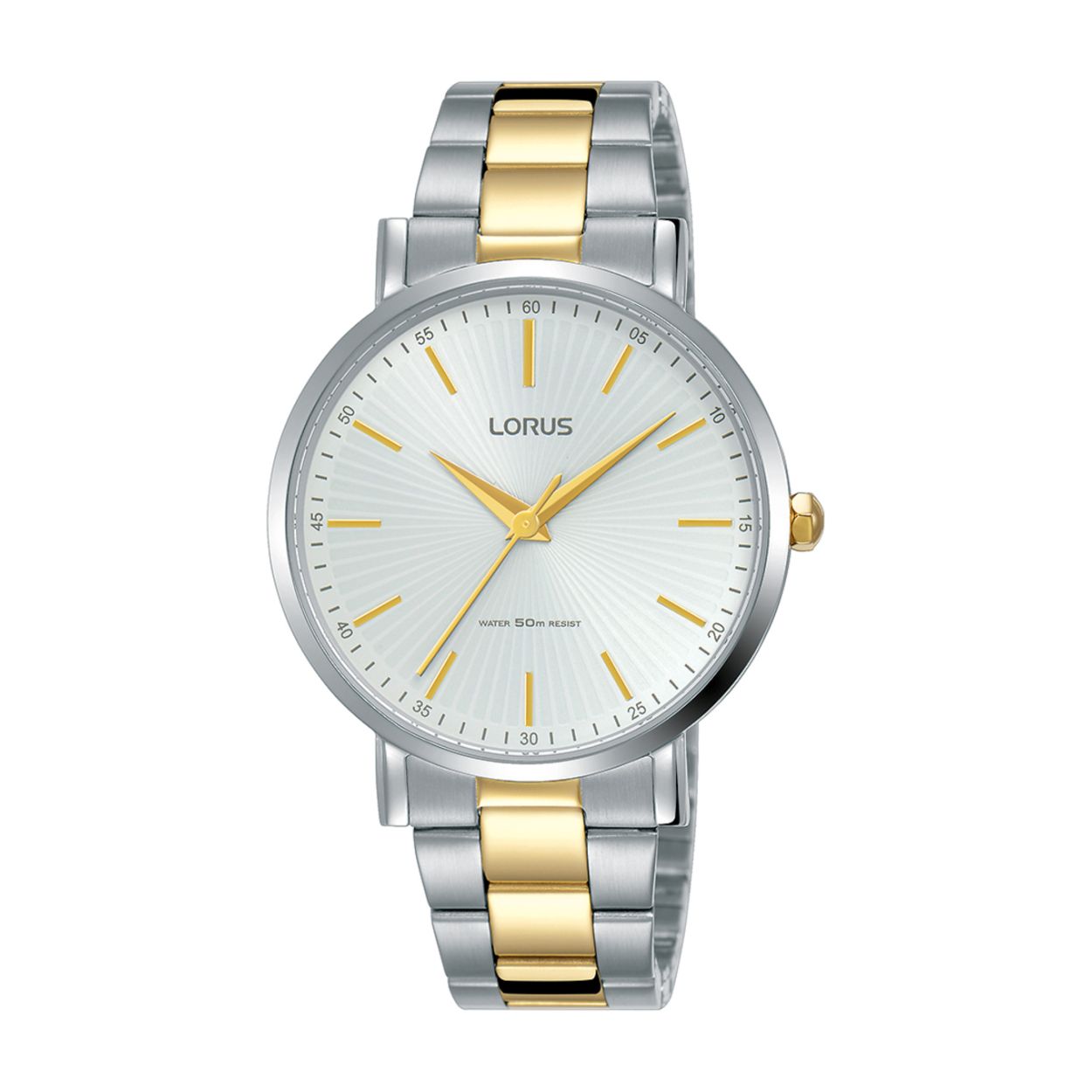 Dit dameshorloge is van het merk Lorus. Het is een analoog horloge gemaakt van staal. De diameter van de kast is 34 mm en de kast is 8 mm dik.
De verdere specificaties van het horloge zijn als volgt:
Glassoort: hardlex mineraal glas
Bandbreedte: 14
Kastmateriaal: staal
Waterdichtheid: 5 ATM
Techniek: quartz
