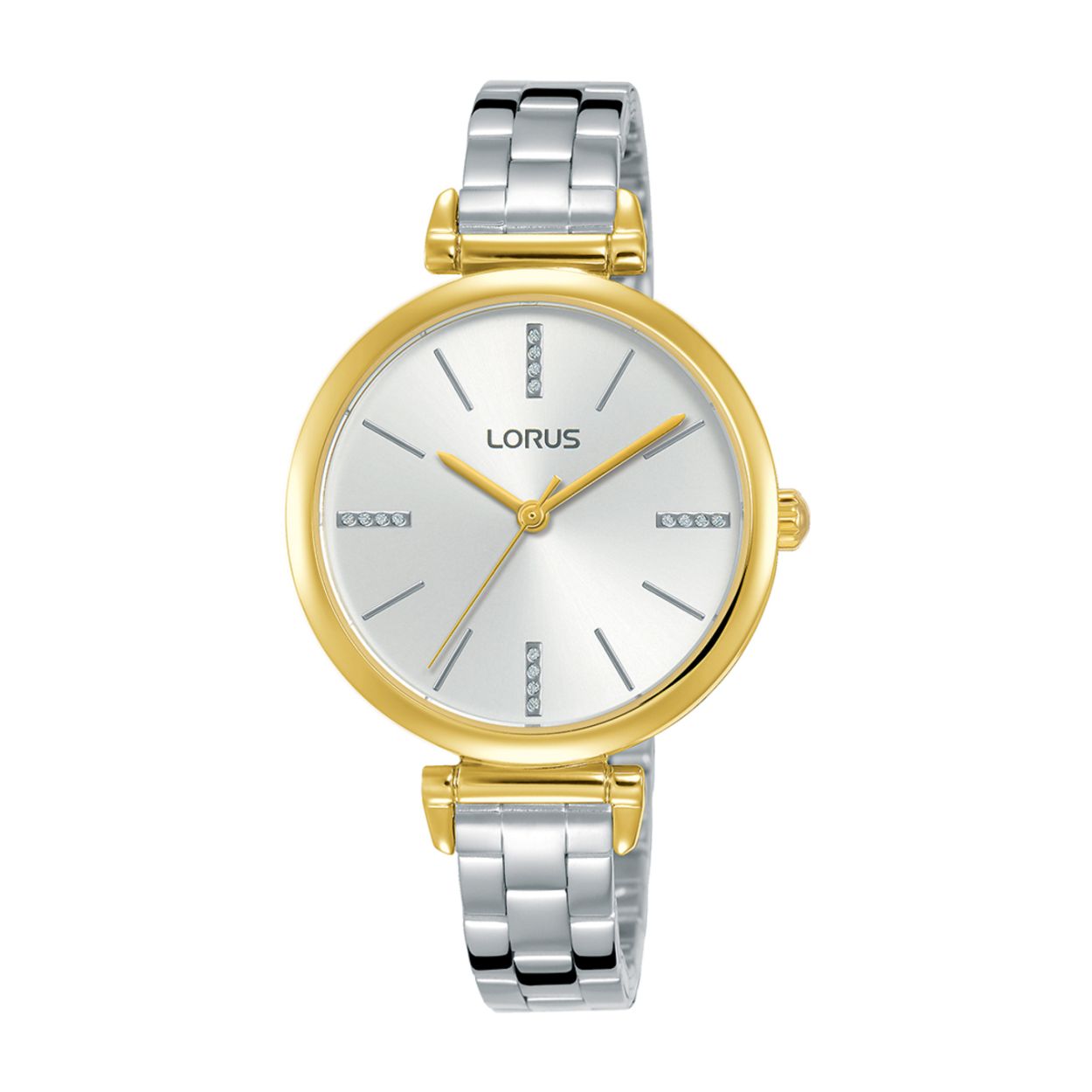 Dit dameshorloge is van het merk Lorus. Het is een analoog horloge gemaakt van staal. De diameter van de kast is 32 mm en de kast is 7.5 mm dik.
De verdere specificaties van het horloge zijn als volgt:
Glassoort: hardlex mineraal glas
Bandbreedte: 10
Kastmateriaal: staal
Waterdichtheid: 5 ATM
Techniek: quartz