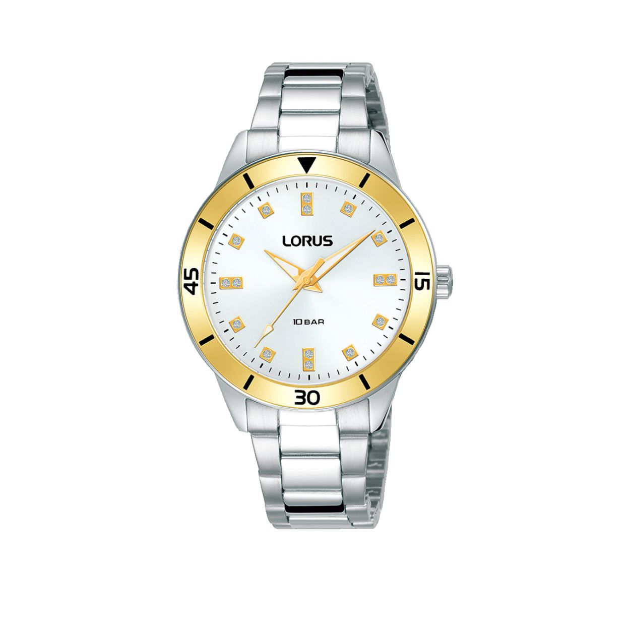 Dit dameshorloge is van het merk Lorus. Het is een analoog horloge gemaakt van staal. De diameter van de kast is 34 mm en de kast is 8.5 mm dik.
De verdere specificaties van het horloge zijn als volgt:
Glassoort: hardlex mineraal glas
Bandbreedte: 13.5
Kastmateriaal: staal
Waterdichtheid: 10 ATM
Techniek: quartz