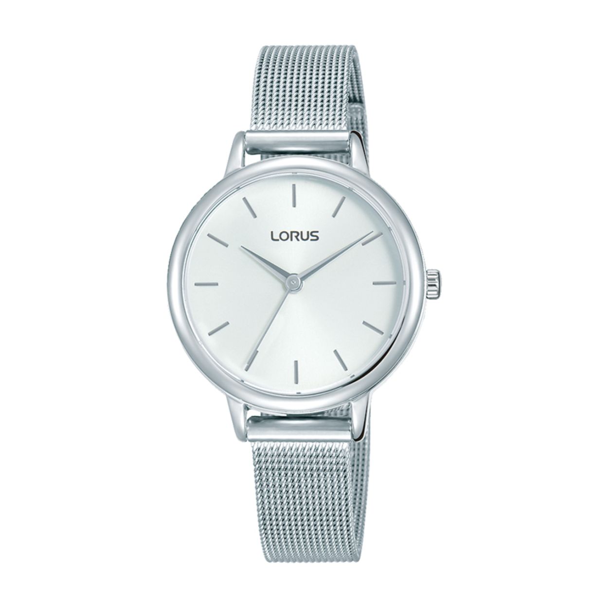 Dit dameshorloge is van het merk Lorus. Het is een analoog horloge gemaakt van staal. De diameter van de kast is 30 mm en de kast is 7.8 mm dik.
De verdere specificaties van het horloge zijn als volgt:
Glassoort: hardlex mineraal glas
Bandbreedte: 
Kastmateriaal: metaal
Waterdichtheid: 3 ATM
Techniek: quartz