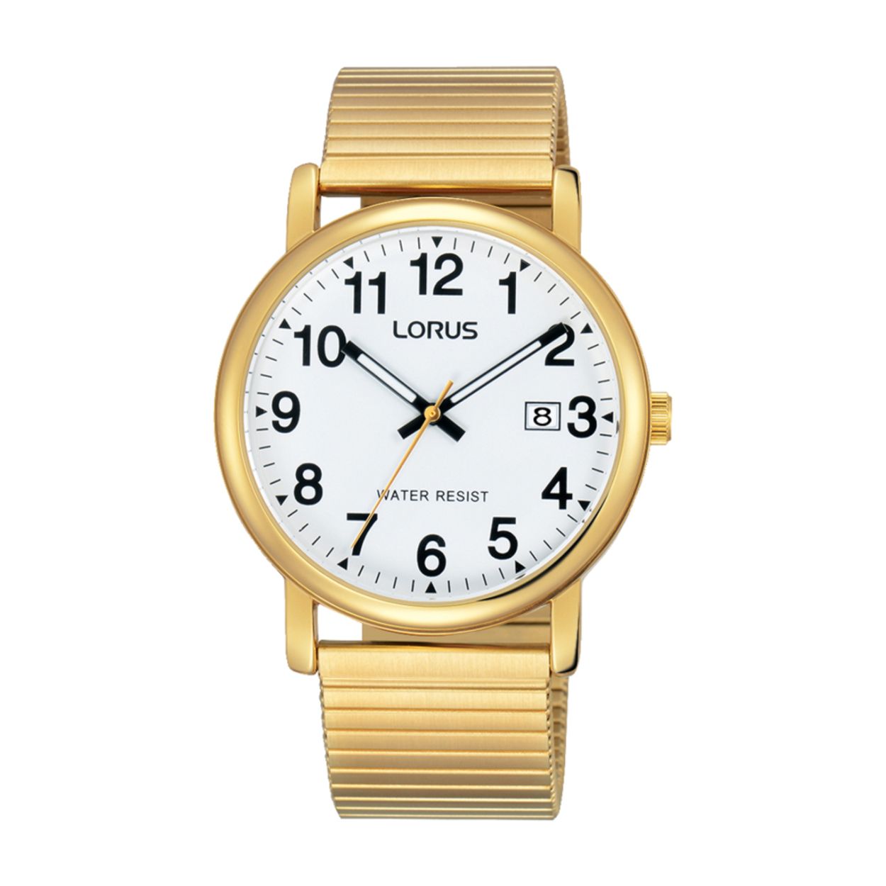 Dit herenhorloge is van het merk Lorus. Het is een analoog horloge gemaakt van staal. De diameter van de kast is 37.5 mm en de kast is 9.5 mm dik.
De verdere specificaties van het horloge zijn als volgt:
Glassoort: hardlex mineraal glas
Bandbreedte: 20
Kastmateriaal: metaal
Waterdichtheid: 3 ATM
Techniek: quartz