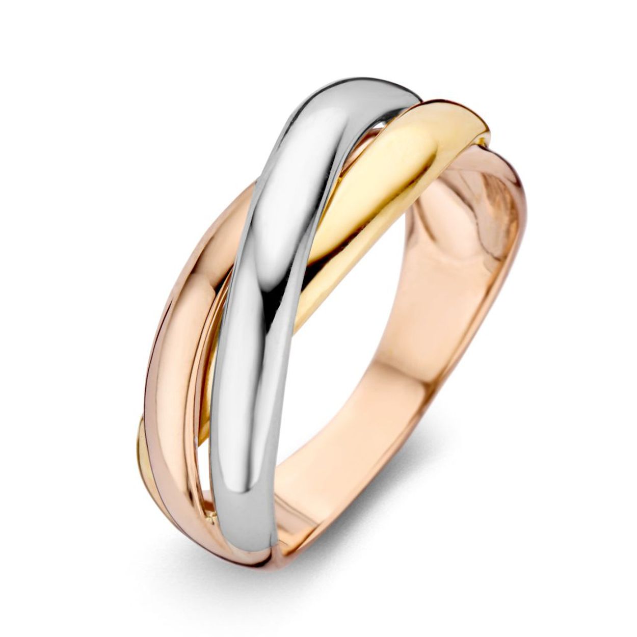 Ring tricolor Maat 56