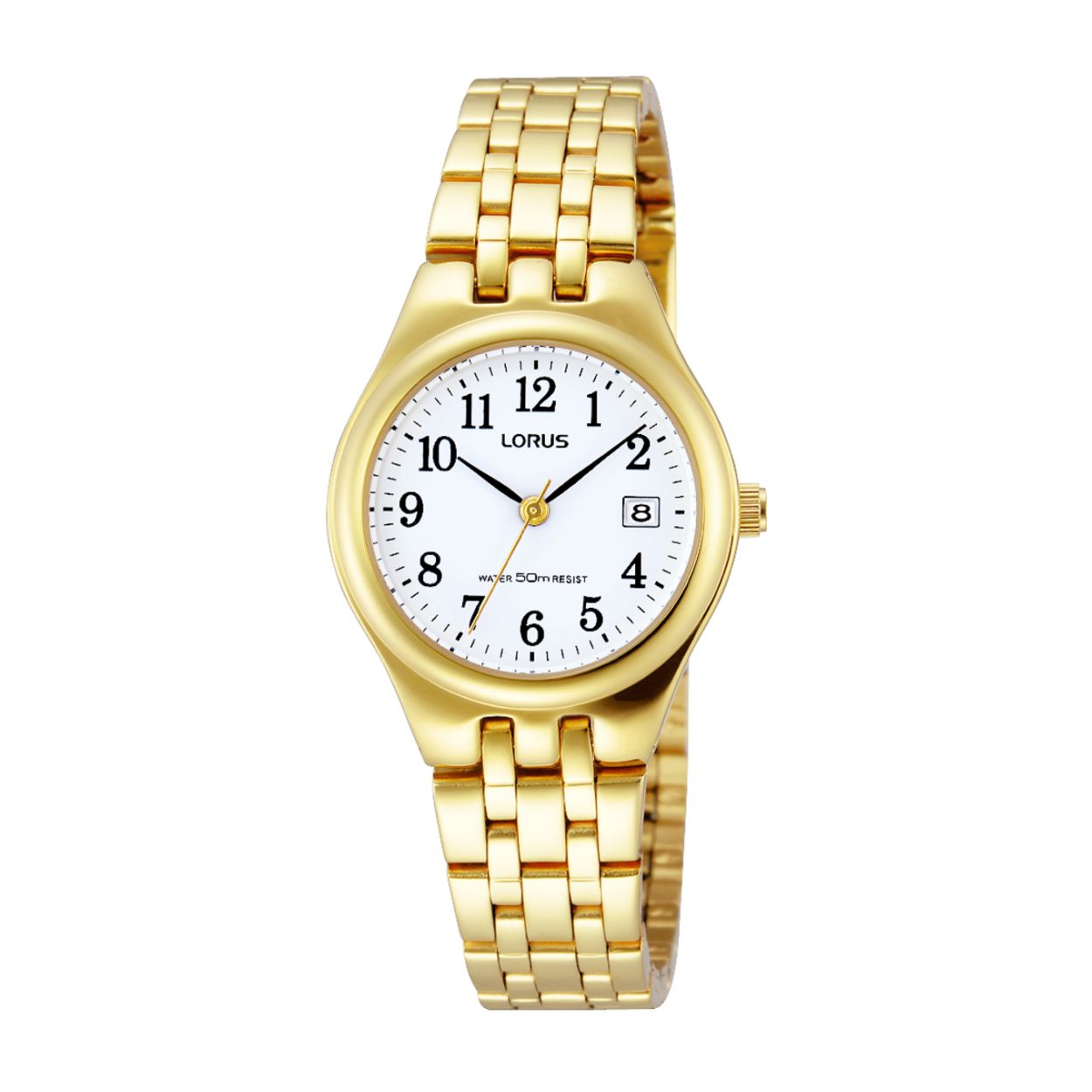 Dit dameshorloge is van het merk Lorus. Het is een analoog horloge gemaakt van staal. De diameter van de kast is 26.5 mm en de kast is 7.5 mm dik.
De verdere specificaties van het horloge zijn als volgt:
Glassoort: hardlex mineraal glas
Bandbreedte: 13
Kastmateriaal: metaal
Waterdichtheid: 5 ATM
Techniek: quartz