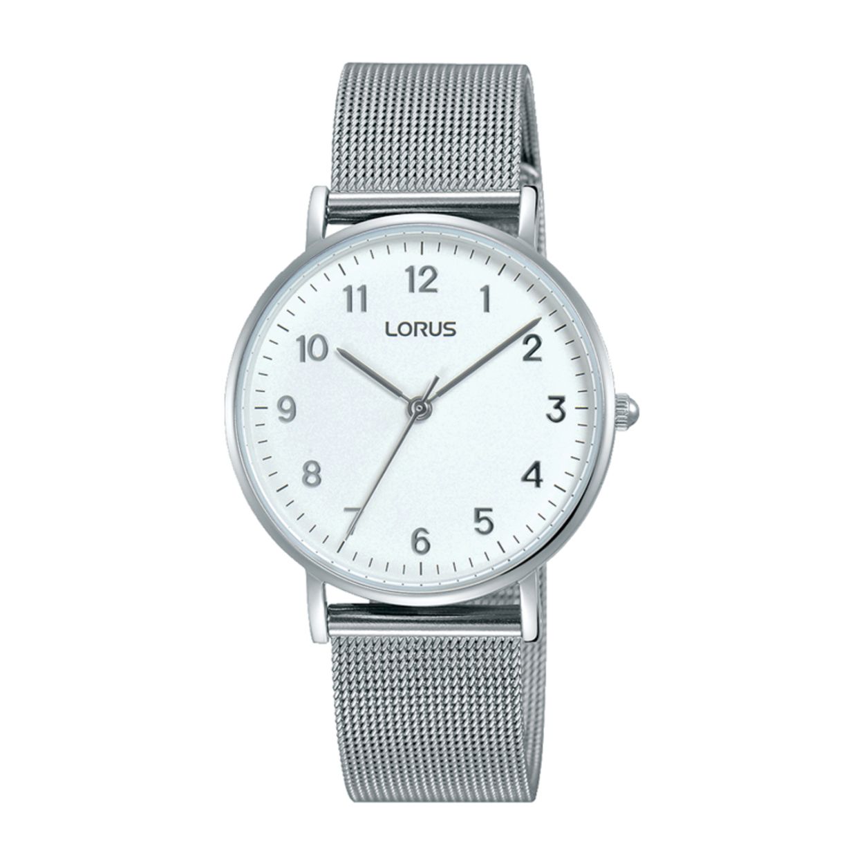 Dit dameshorloge is van het merk Lorus. Het is een analoog horloge gemaakt van staal. De diameter van de kast is 32 mm en de kast is  mm dik.
De verdere specificaties van het horloge zijn als volgt:
Glassoort: hardlex mineraal glas
Bandbreedte: 
Kastmateriaal: staal
Waterdichtheid: 3 ATM
Techniek: quartz