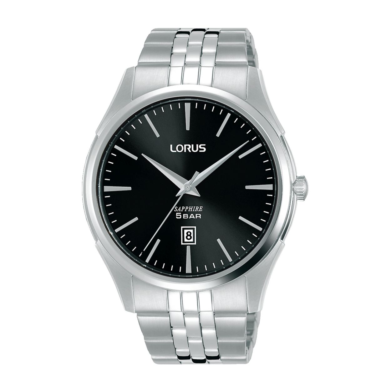 Dit herenhorloge is van het merk Lorus. Het is een analoog horloge gemaakt van staal. De diameter van de kast is 42 mm en de kast is 10 mm dik.
De verdere specificaties van het horloge zijn als volgt:
Glassoort: saffier glas
Bandbreedte: 19.5
Kastmateriaal: staal
Waterdichtheid: 5 ATM
Techniek: quartz