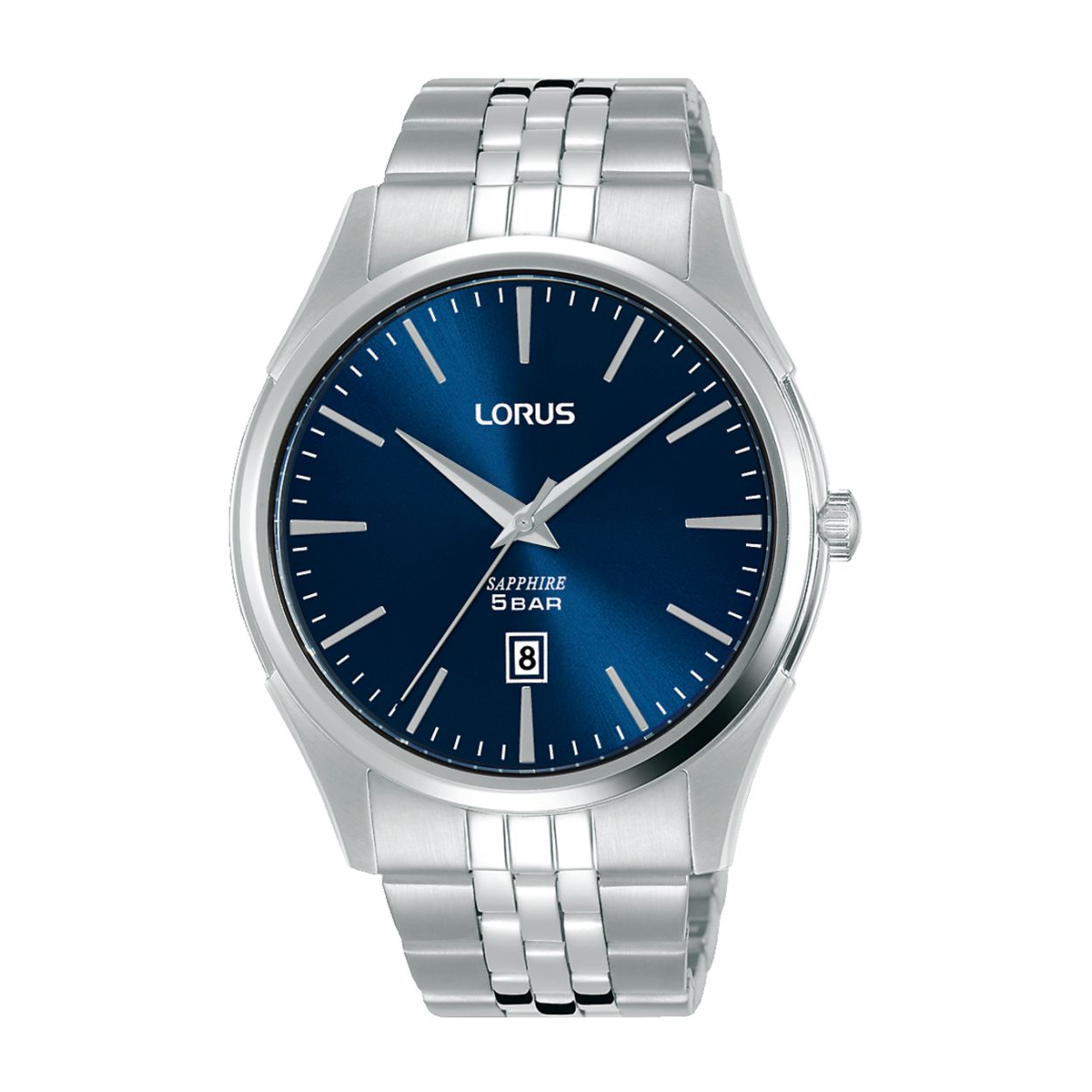 Dit herenhorloge is van het merk Lorus. Het is een analoog horloge gemaakt van staal. De diameter van de kast is 42 mm en de kast is 10 mm dik.
De verdere specificaties van het horloge zijn als volgt:
Glassoort: saffier glas
Bandbreedte: 19.5
Kastmateriaal: staal
Waterdichtheid: 5 ATM
Techniek: quartz