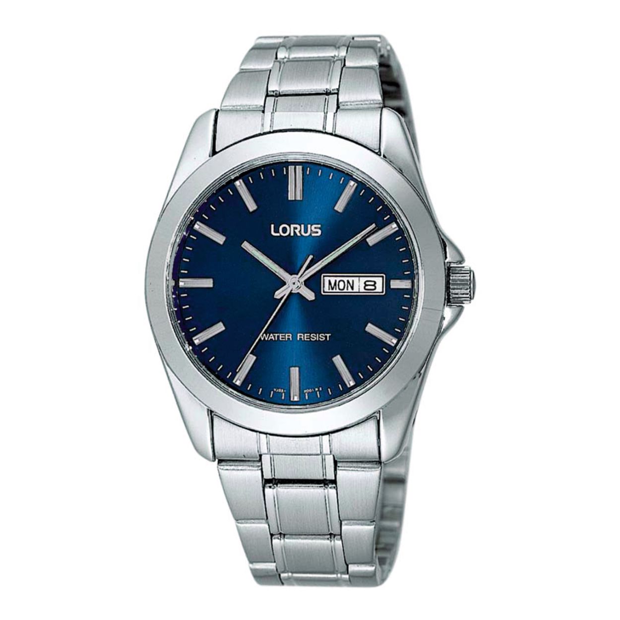 Dit herenhorloge is van het merk Lorus. Het is een analoog horloge gemaakt van staal. De diameter van de kast is 37 mm en de kast is 9 mm dik.
De verdere specificaties van het horloge zijn als volgt:
Glassoort: hardlex mineraal glas
Bandbreedte: 20
Kastmateriaal: metaal
Waterdichtheid: 3 ATM
Techniek: quartz