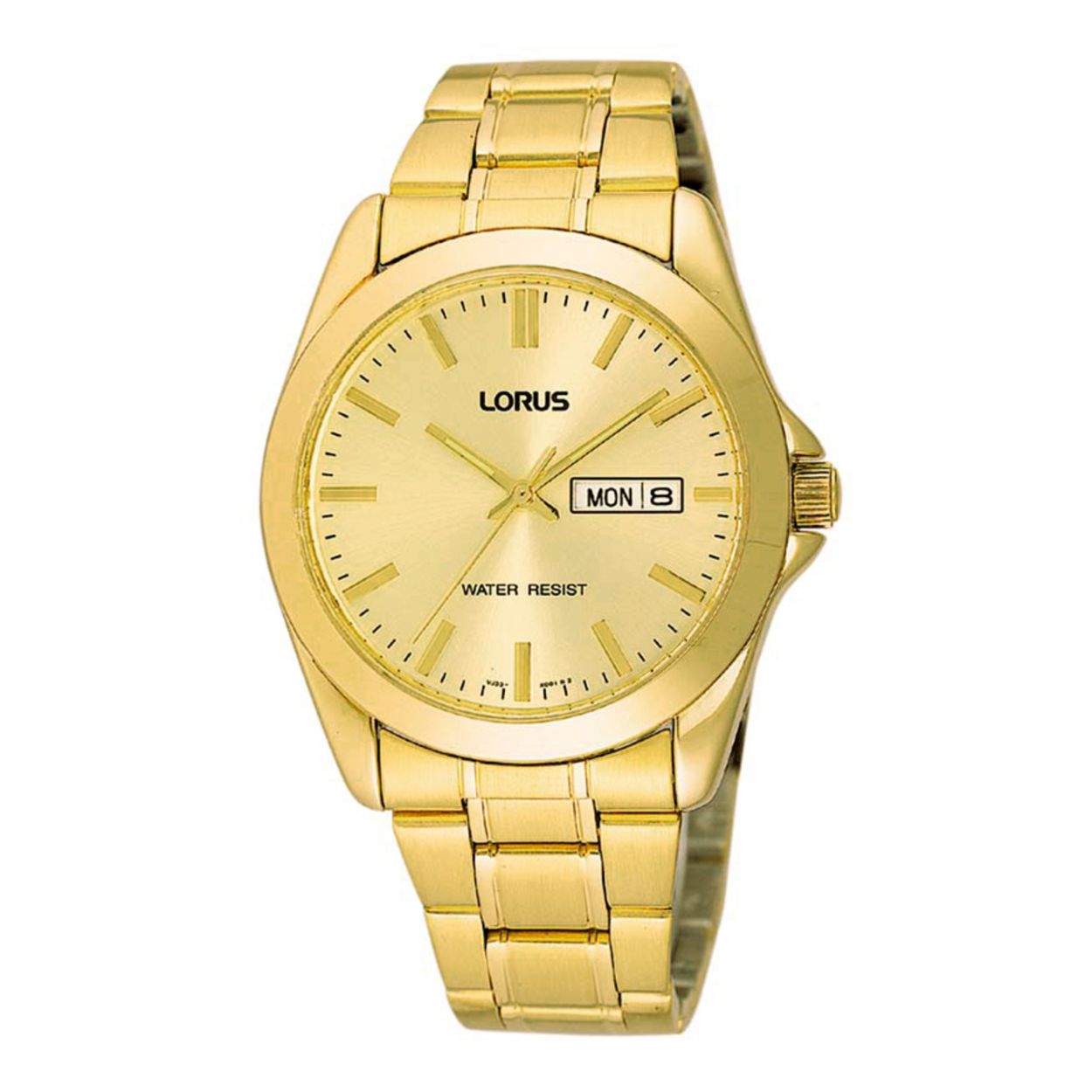 Dit herenhorloge is van het merk Lorus. Het is een analoog horloge gemaakt van staal. De diameter van de kast is 37 mm en de kast is 9 mm dik.
De verdere specificaties van het horloge zijn als volgt:
Glassoort: hardlex mineraal glas
Bandbreedte: 20
Kastmateriaal: metaal
Waterdichtheid: 3 ATM
Techniek: quartz