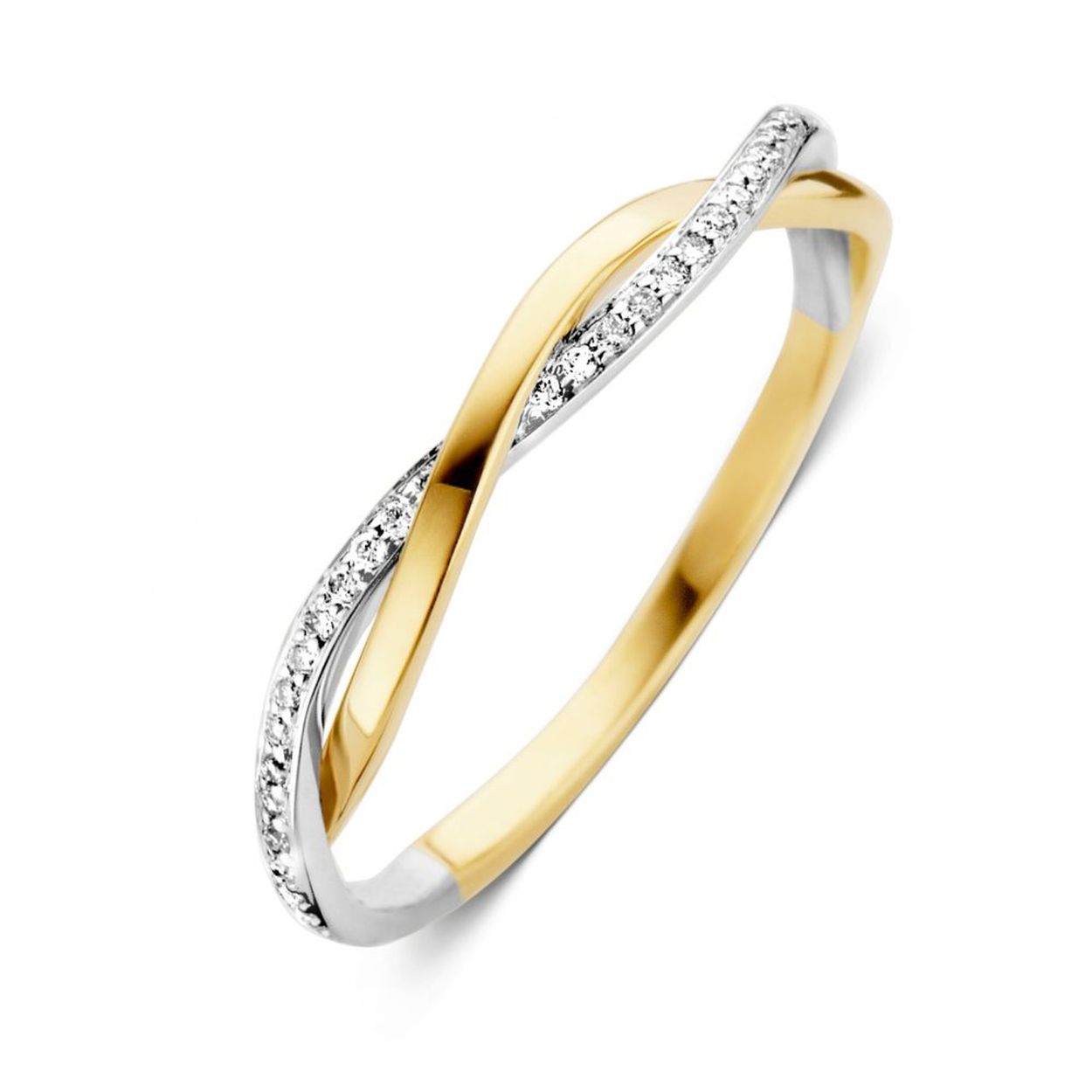 Ring bico briljant Maat 56