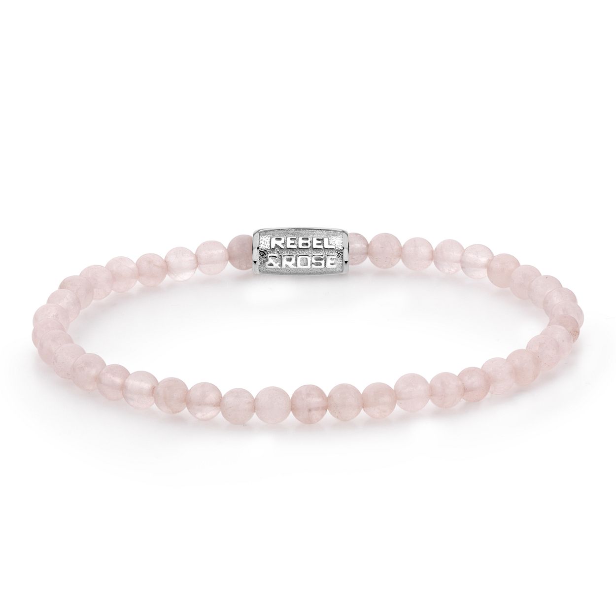 Stones Only Pink Rose silver colored 16.5cm