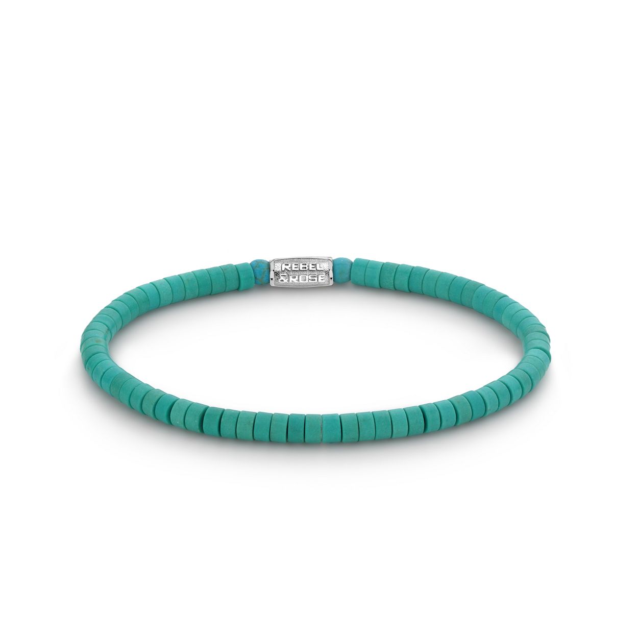 Slices - Turquoise - 4mm Small