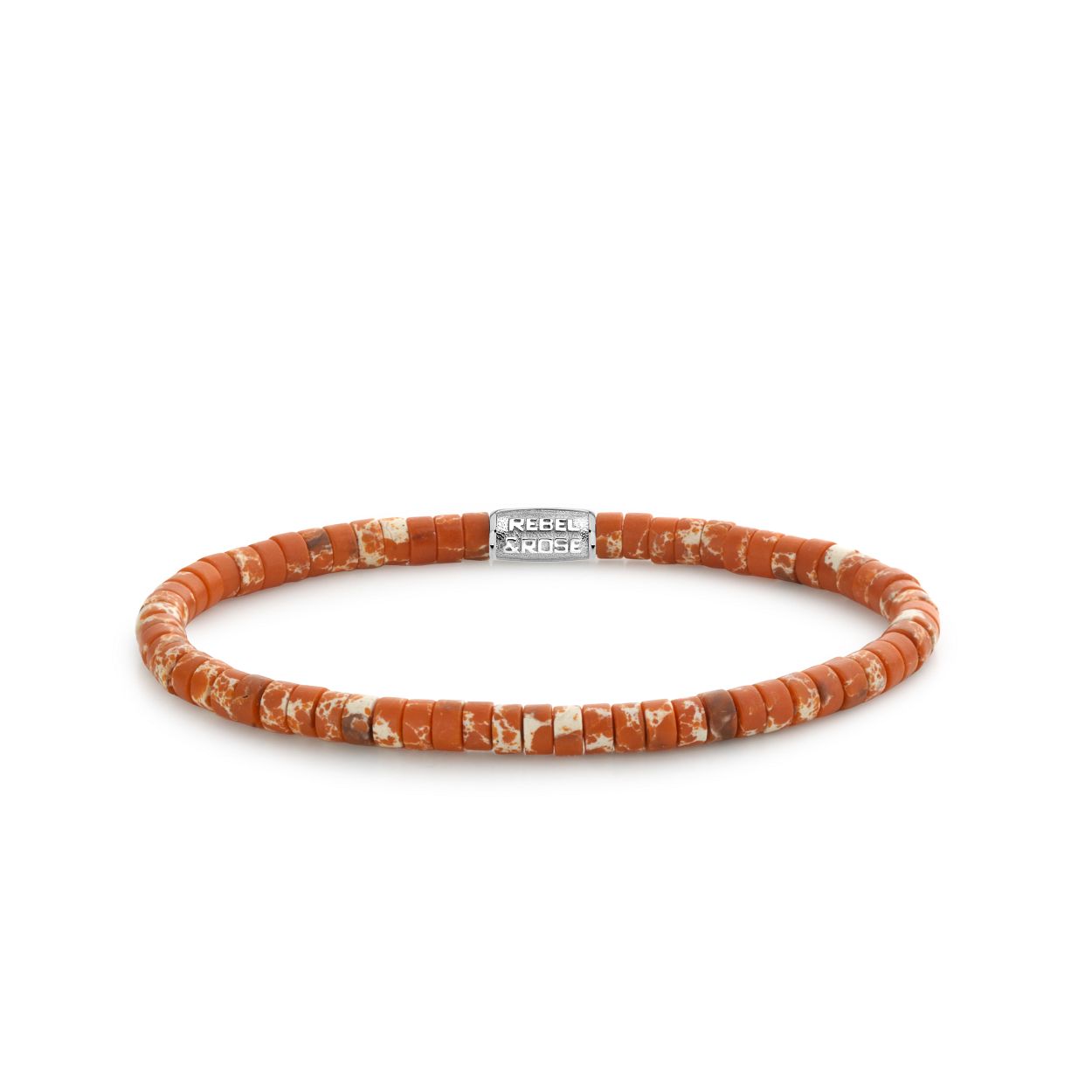 Deze armband is van het merk Rebel & Rose. Het is een unisexsieraad. De armband is rood van kleur.