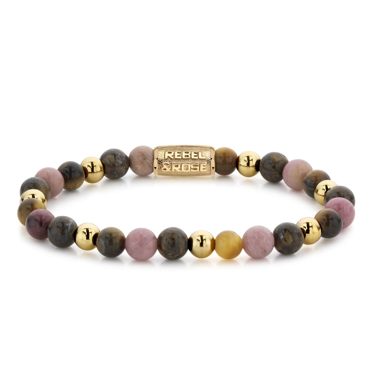 Rebel & Rose - Winter Glow II 6mm Yellow gold plated small