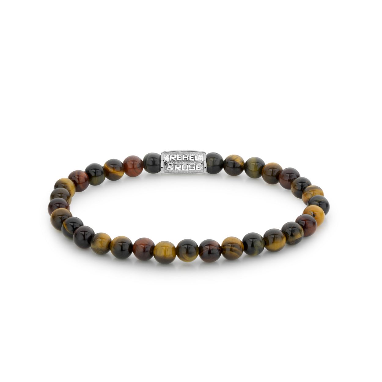 Deze armband is van het merk Rebel & Rose. Het is een damessieraad. De armband is bruin van kleur.