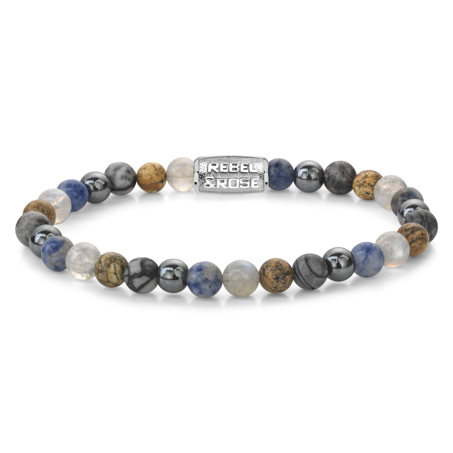 Rebel & Rose Armband Sunny Days - 6mm RR-60134-S-M 
Dit is een armband van het merk Rebel & Rose