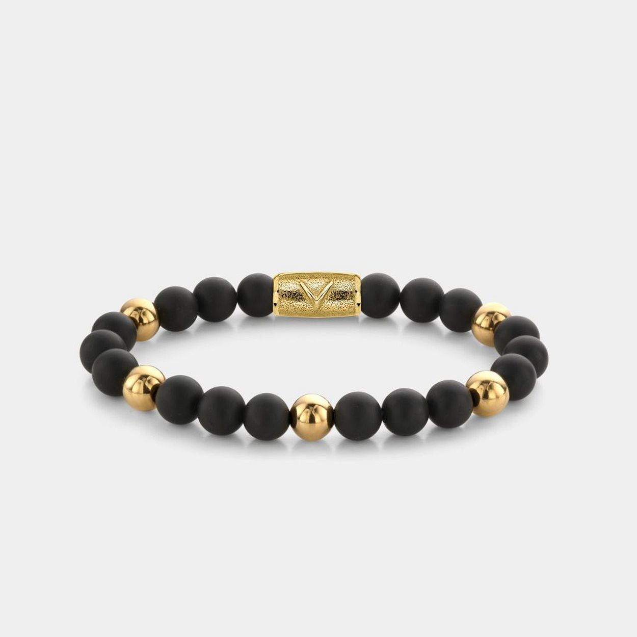 Mad Black Madonna . Gold plated Large 19cm