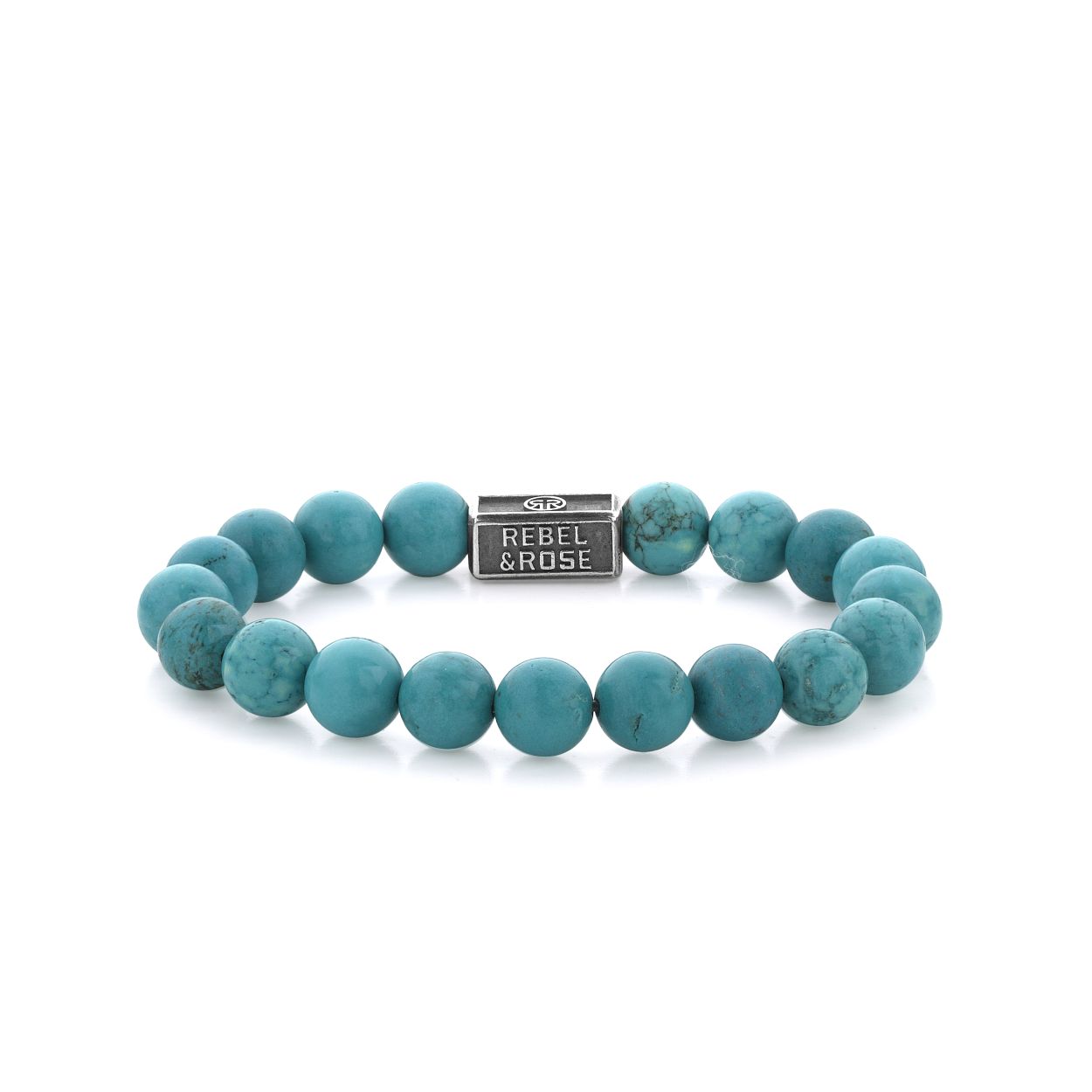 Rebel & Rose - Turquoise Delight 925 8mm - 17.5cm