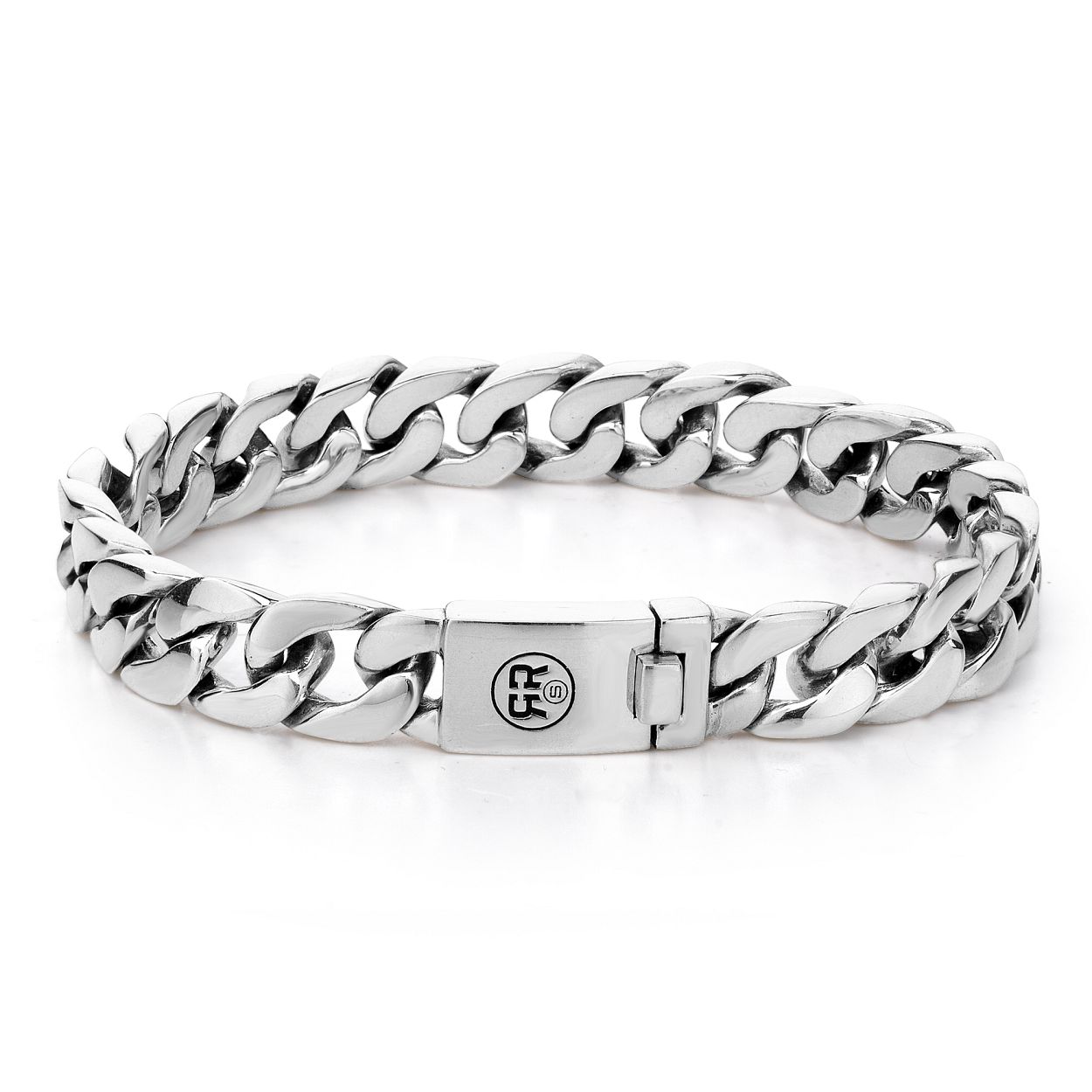 Modelnaam	Tartaros
Modelnr.	RR-BR008-S-L
Type sieraad	Armband
Kleur	Zilver
Sluiting	Zilver
Materiaal	 Zilver 
Steenkleur	Zilver
Afwerking	Polish
Breedte (mm)	10mm
Polsomvang 19cm
Garantie	6 maanden