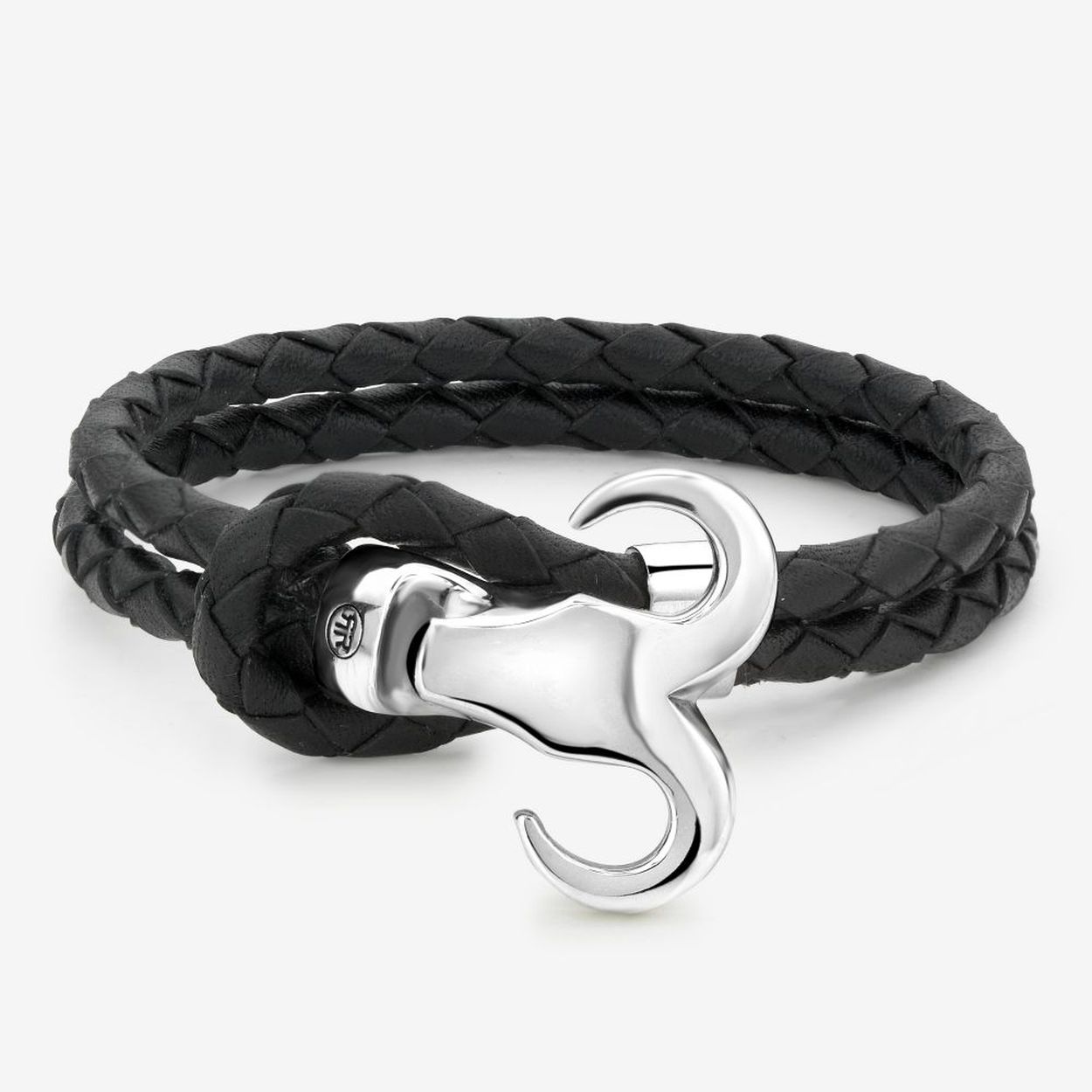 Sterling zilveren leren armband van het merk Rebel & Rose. De armband is handmade op Bali met de mooiste leer-soorten en zilveren (925) sluiting.