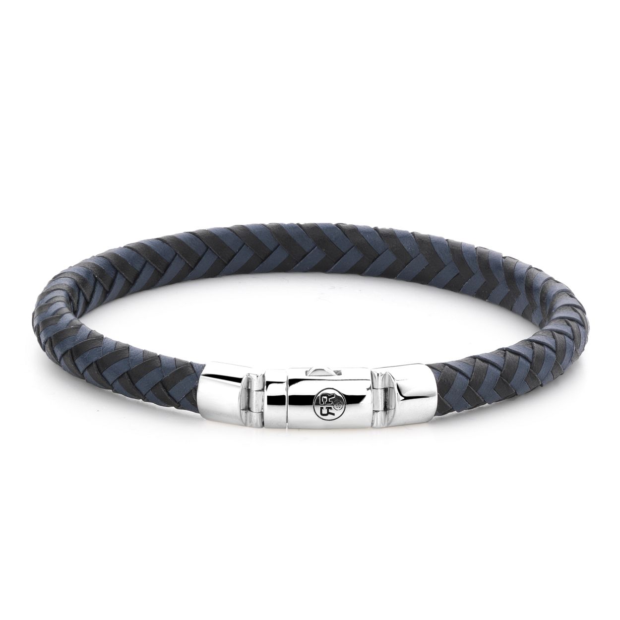 Deze armband is van het merk Rebel & Rose. Het is een herensieraad. De armband is blauw van kleur.