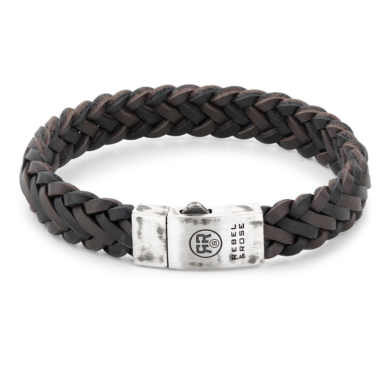 Braided Raw Mat Vintage Black-Earth