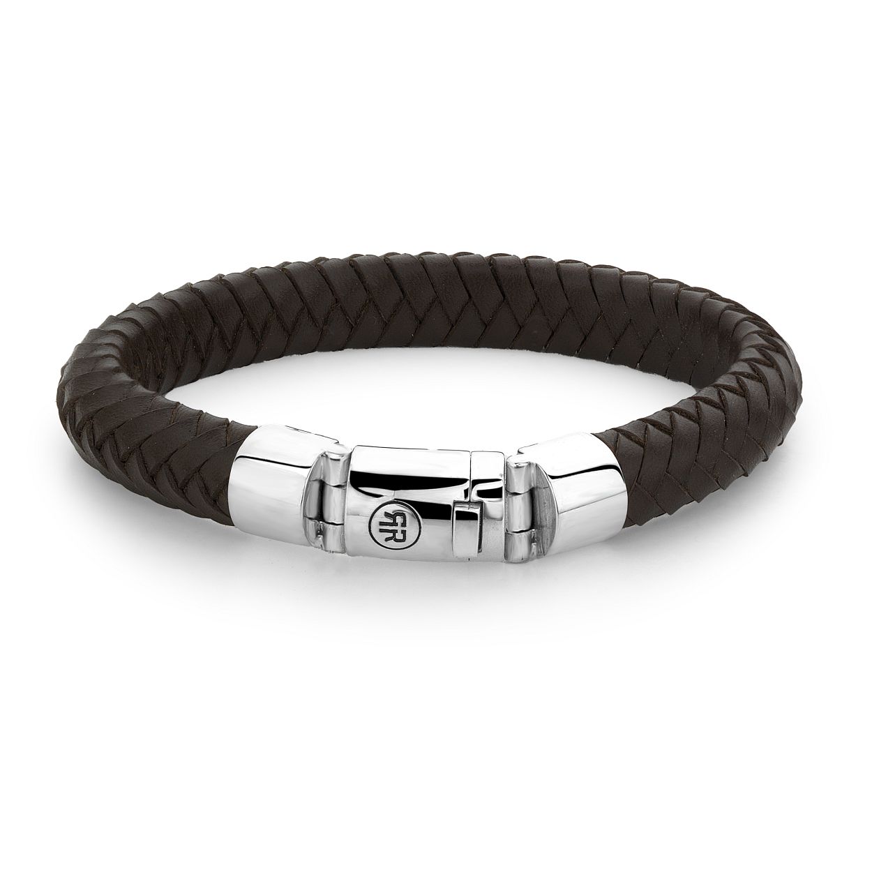 Deze armband is van het merk Rebel & Rose. Het is een herensieraad. De armband is bruin van kleur.