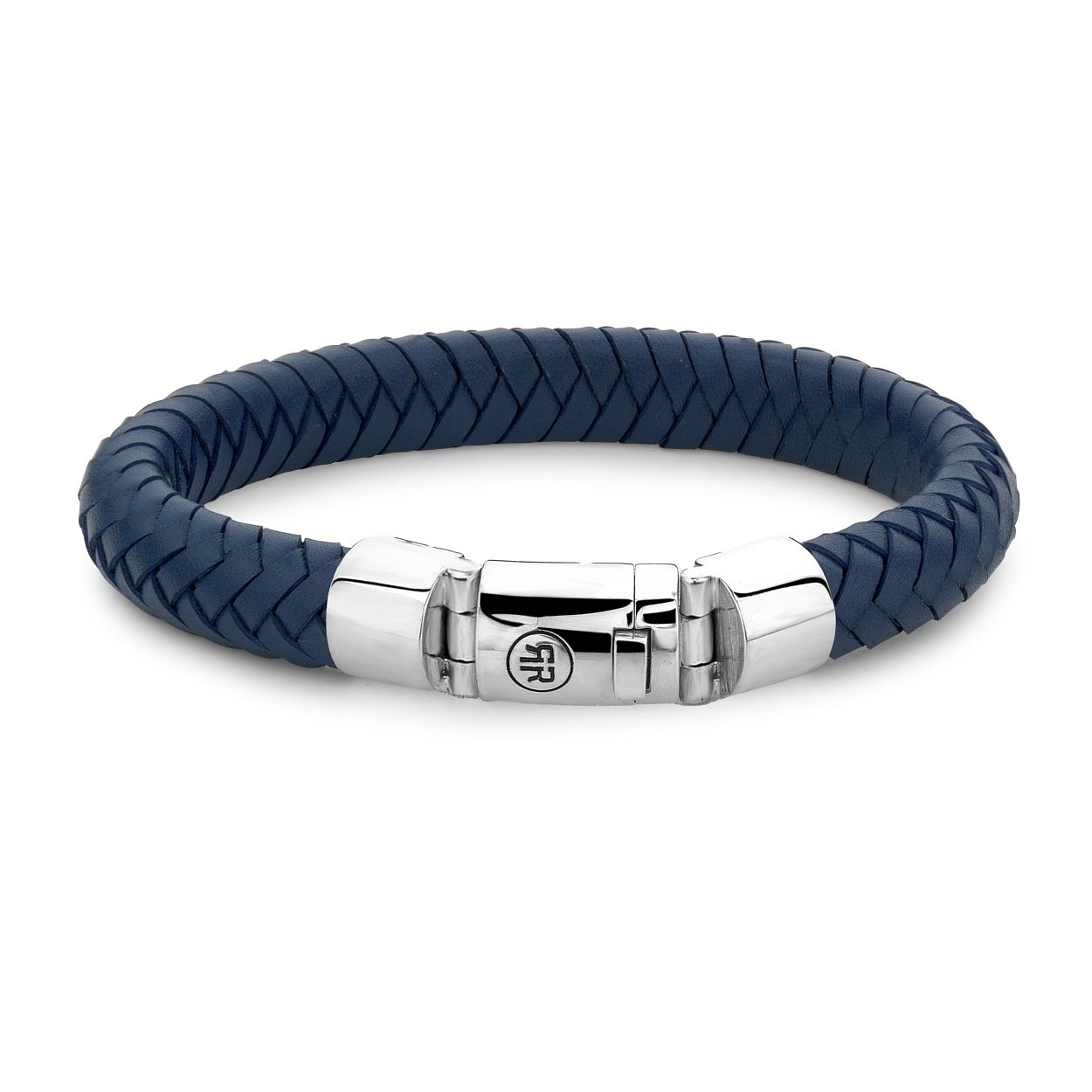 Deze armband is van het merk Rebel & Rose. Het is een herensieraad. De armband is blauw van kleur.