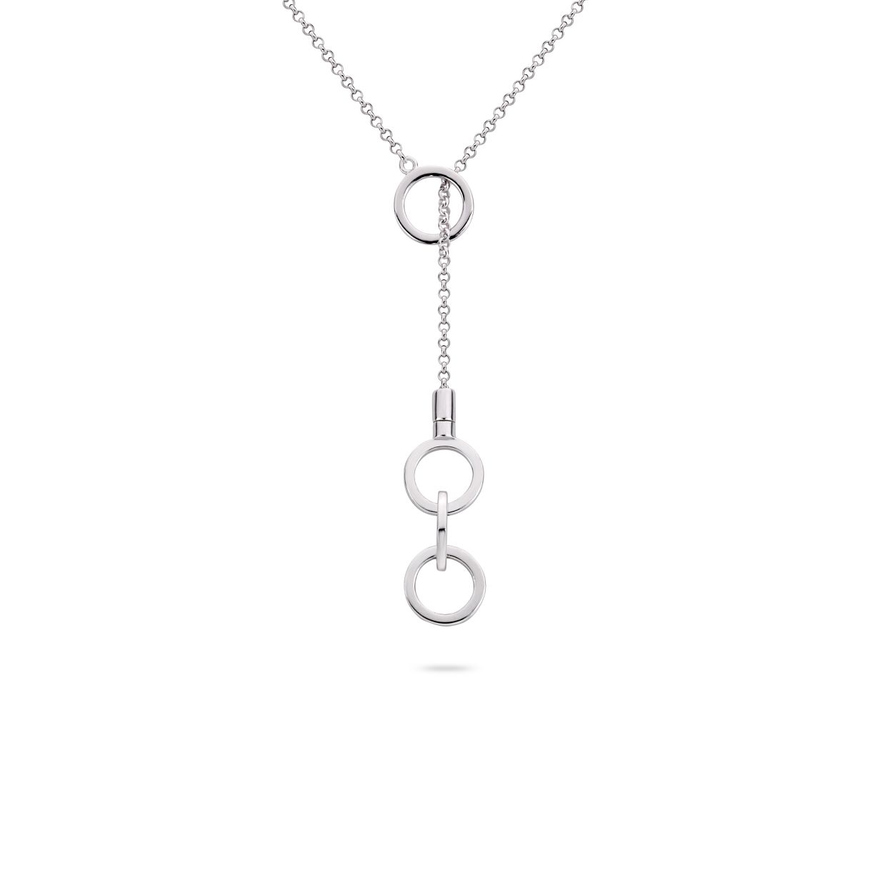 Deze collier is van het merk Rebel & Rose. Het is een damessieraad. De collier is zilver van kleur.