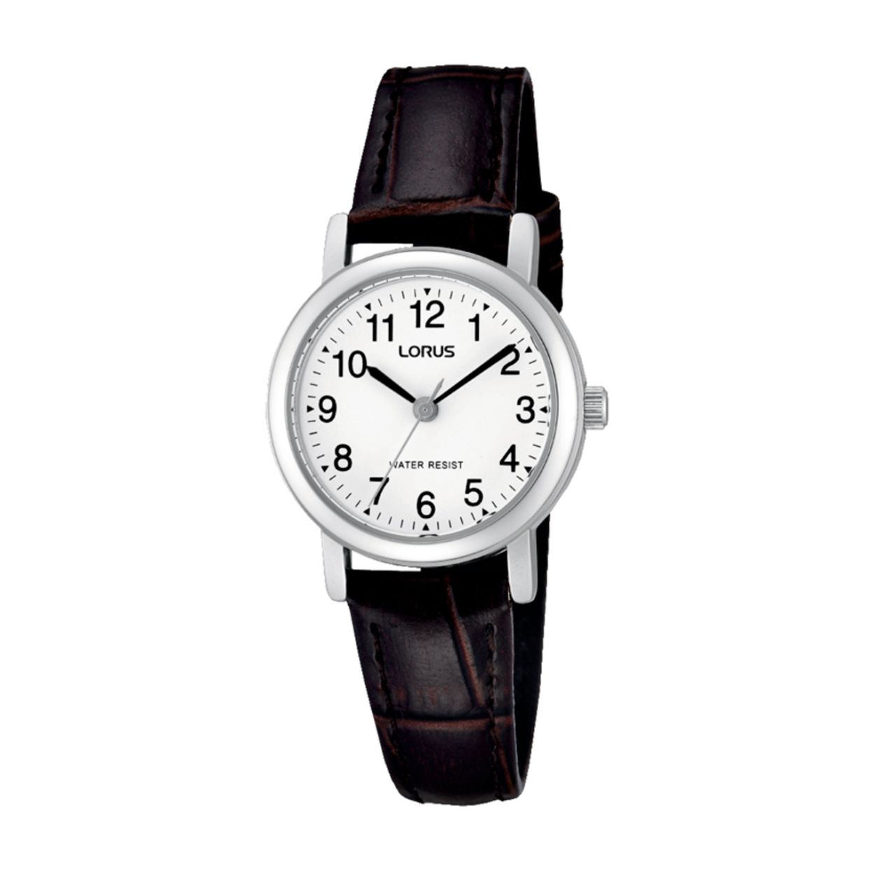 Dit dameshorloge is van het merk Lorus. Het is een analoog horloge gemaakt van leer. De diameter van de kast is 26 mm en de kast is 8 mm dik.
De verdere specificaties van het horloge zijn als volgt:
Glassoort: hardlex mineraal glas
Bandbreedte: 13
Kastmateriaal: metaal
Waterdichtheid: 3 ATM
Techniek: quartz