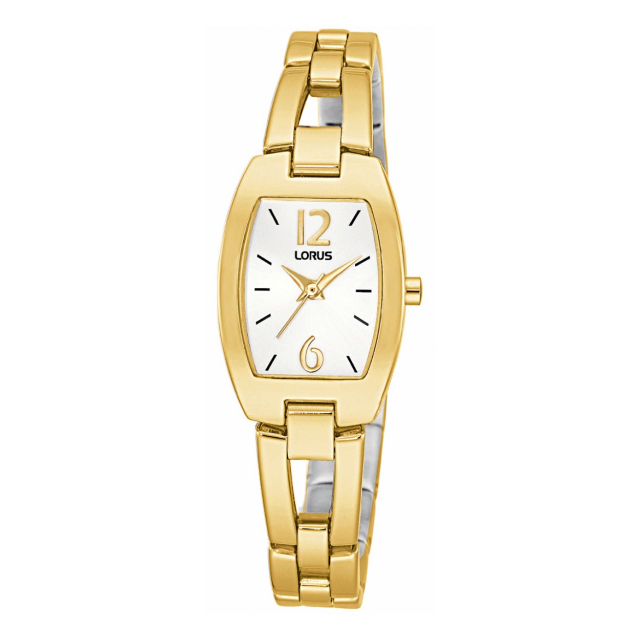 Dit dameshorloge is van het merk Lorus. Het is een analoog horloge gemaakt van staal. De diameter van de kast is  mm en de kast is 8.5 mm dik.
De verdere specificaties van het horloge zijn als volgt:
Glassoort: hardlex mineraal glas
Bandbreedte: 11
Kastmateriaal: metaal
Waterdichtheid: 3 ATM
Techniek: quartz