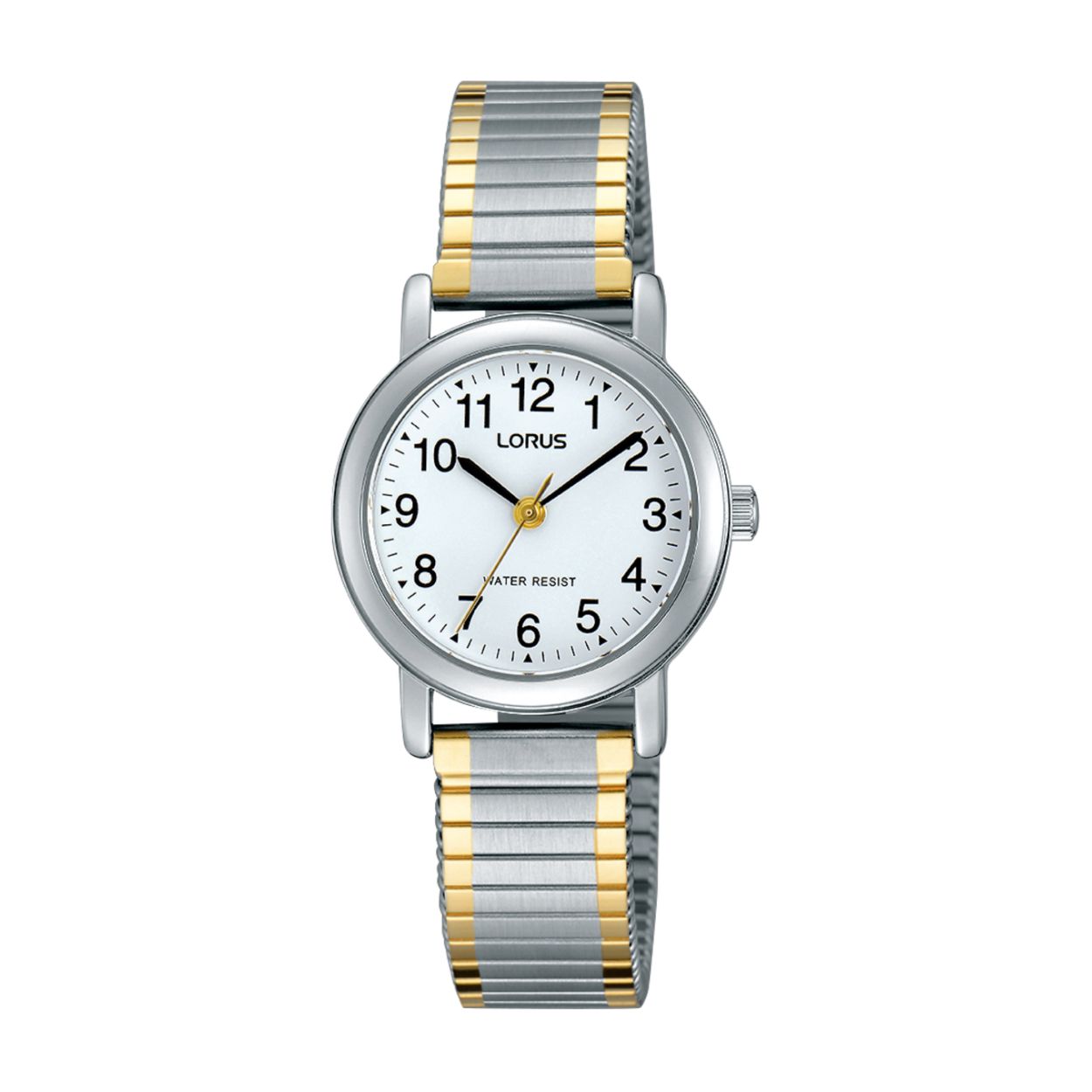 Dit dameshorloge is van het merk Lorus. Het is een analoog horloge gemaakt van staal. De diameter van de kast is 26 mm en de kast is 7.5 mm dik.
De verdere specificaties van het horloge zijn als volgt:
Glassoort: hardlex mineraal glas
Bandbreedte: 13
Kastmateriaal: metaal
Waterdichtheid: 3 ATM
Techniek: quartz