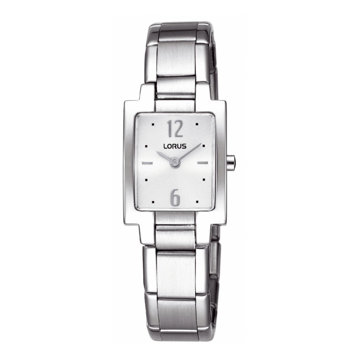 Dit dameshorloge is van het merk Lorus. Het is een analoog horloge gemaakt van staal. De diameter van de kast is  mm en de kast is 8 mm dik.
De verdere specificaties van het horloge zijn als volgt:
Glassoort: hardlex mineraal glas
Bandbreedte: 12.5
Kastmateriaal: metaal
Waterdichtheid: 3 ATM
Techniek: quartz