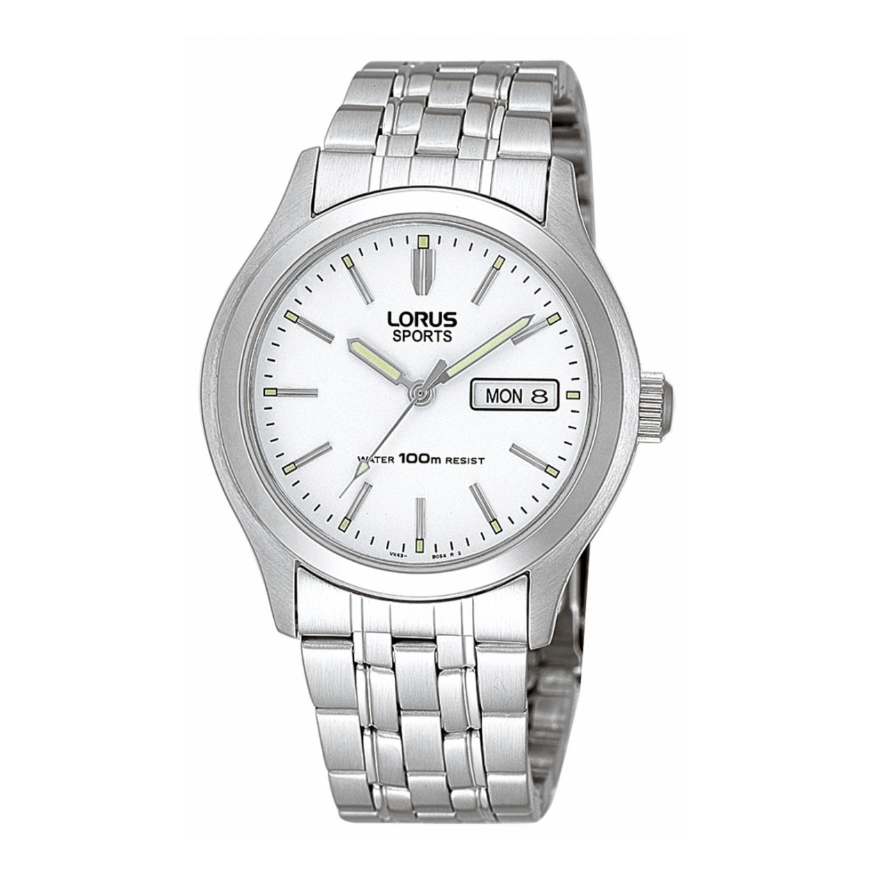 Dit herenhorloge is van het merk Lorus. Het is een analoog horloge gemaakt van staal. De diameter van de kast is 38 mm en de kast is 8.5 mm dik.
De verdere specificaties van het horloge zijn als volgt:
Glassoort: hardlex mineraal glas
Bandbreedte: 20
Kastmateriaal: staal
Waterdichtheid: 10 ATM
Techniek: quartz