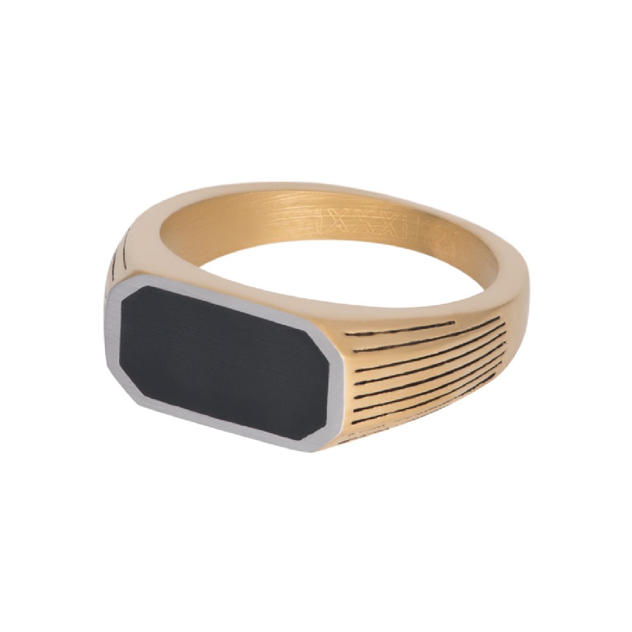 De iXXXi MEN single ring BMW is gemaakt van stainless steel en heeft een antiek zilverkleurige uitstraling. De solitaire ring heeft de uitstraling van een stoere zegelring, maar dan met het design wat past bij de iXXXi MEN collectie. De antiek zilverkleurige ring is wat breder van boven en is aan de bovenkant van de ring voorzien van het iXXXi MEN logo in de kleur zwart.