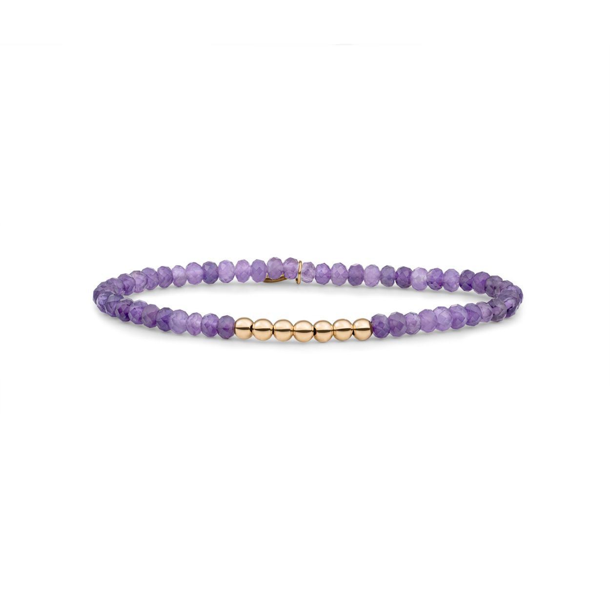 Armband | Amethyst Reverse Universe - Goud - 4mm
