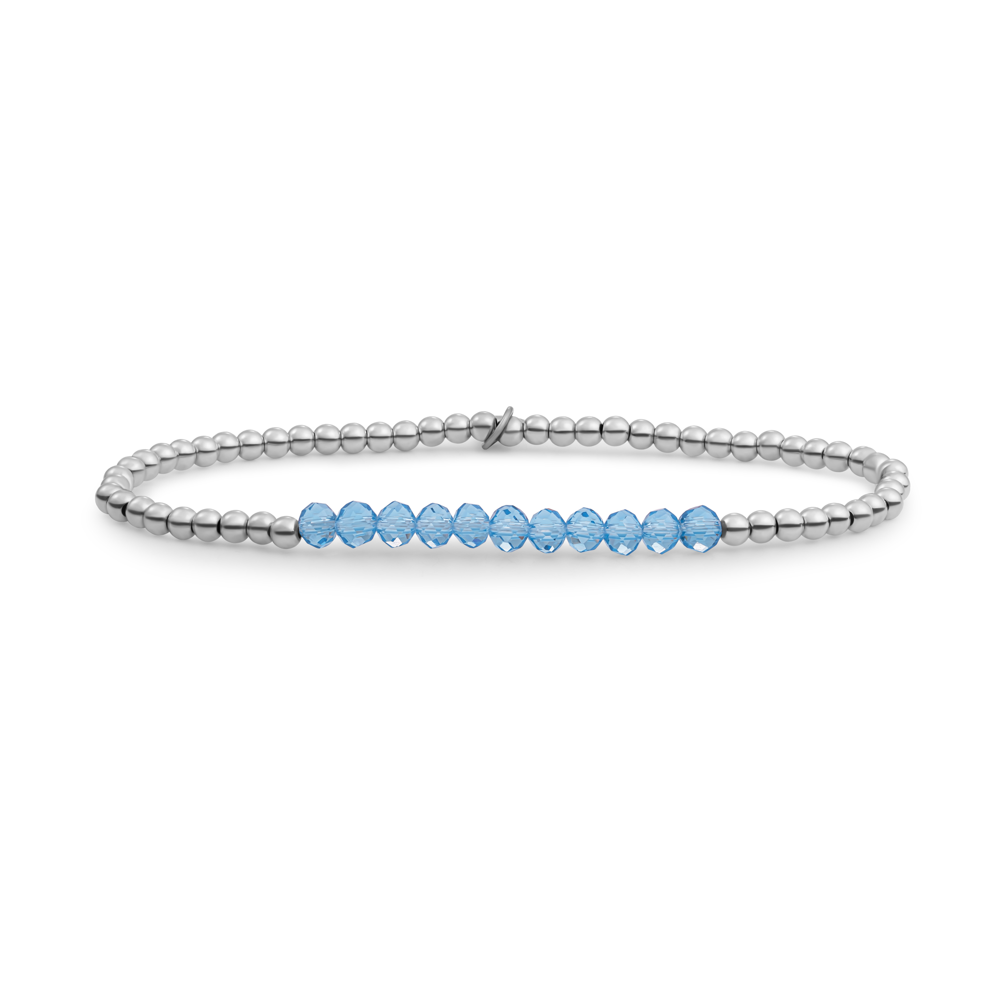 Als je van jouw armbanden stack een geheel wil maken is de Universe armband precies wat jij nodig hebt. De Aquamarine Quartz zorgt voor een frisse look, waardoor jouw stack extra opvalt.